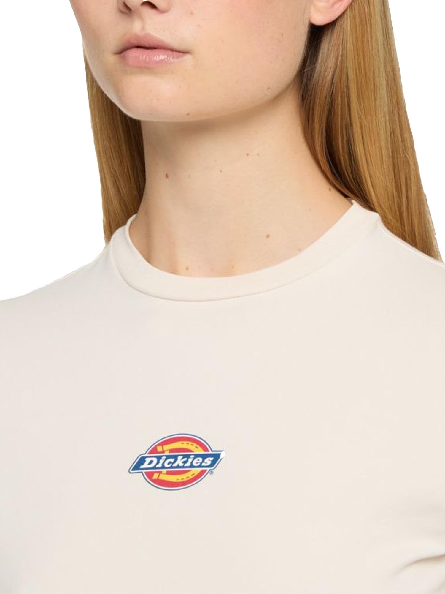 Dickies T-Shirt Maple Valley A Maniche Corte Bianco