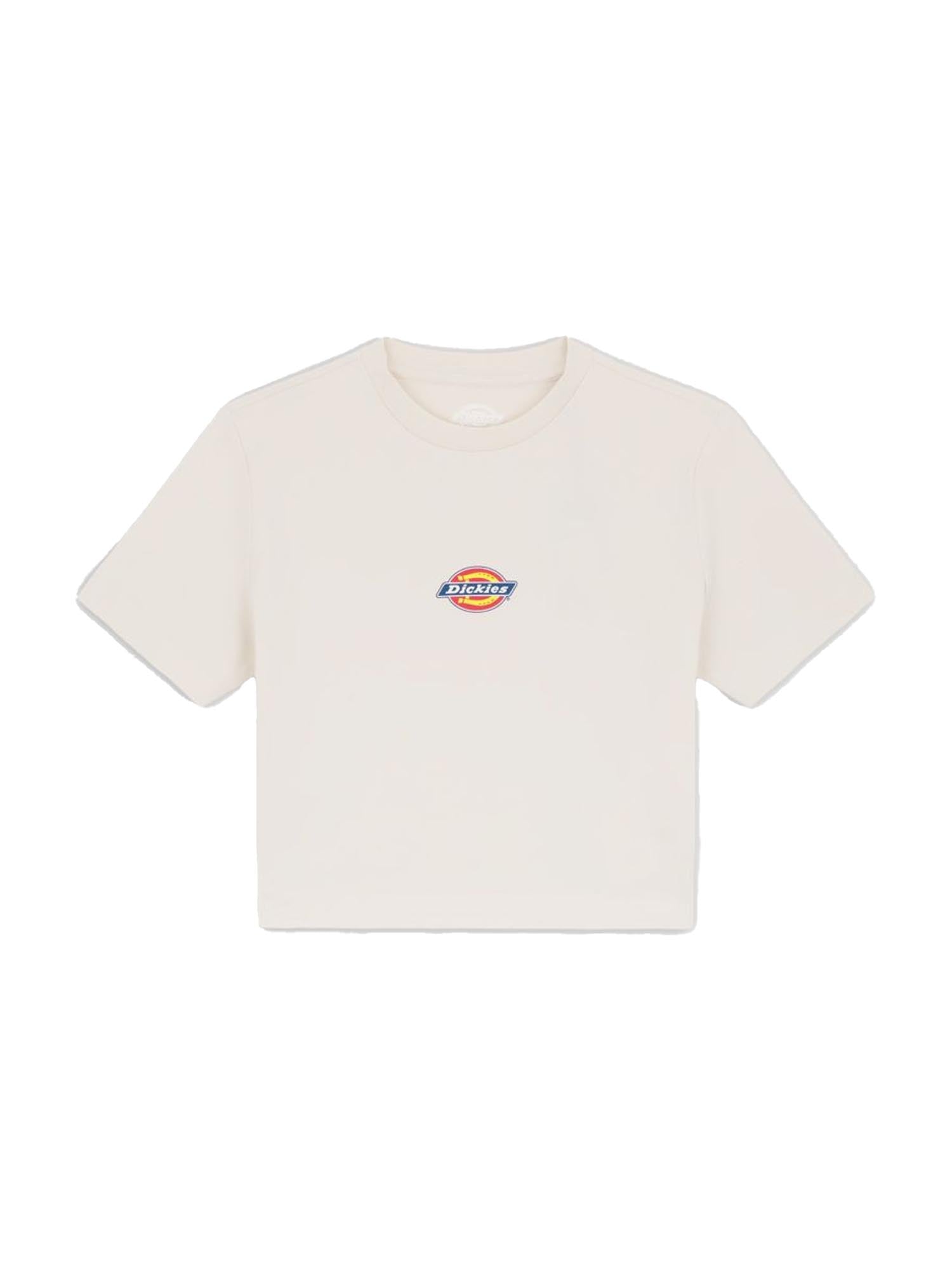 Dickies T-Shirt Maple Valley A Maniche Corte Bianco