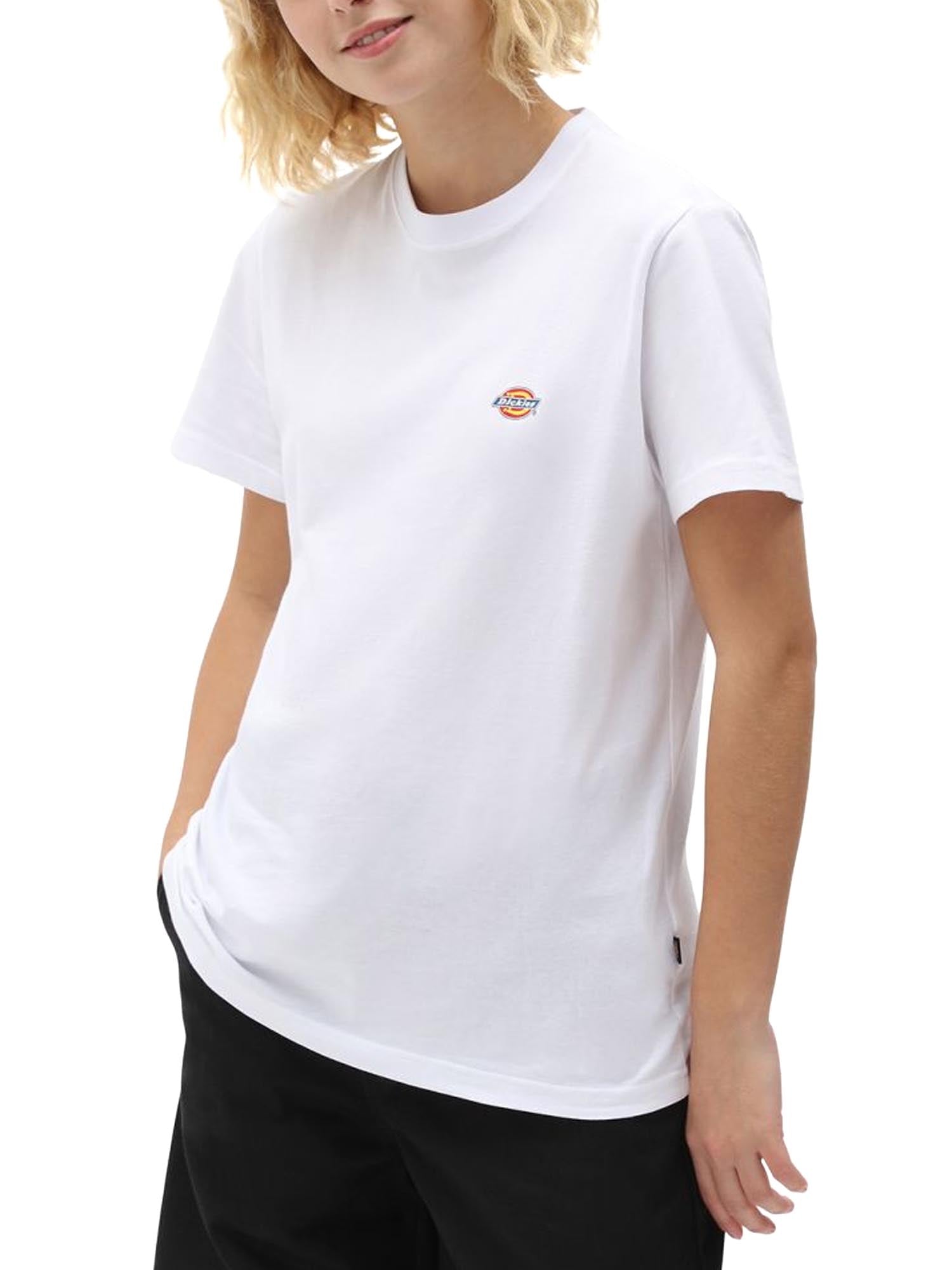 Dickies T-Shirt Mapleton Short Sleeve Bianco