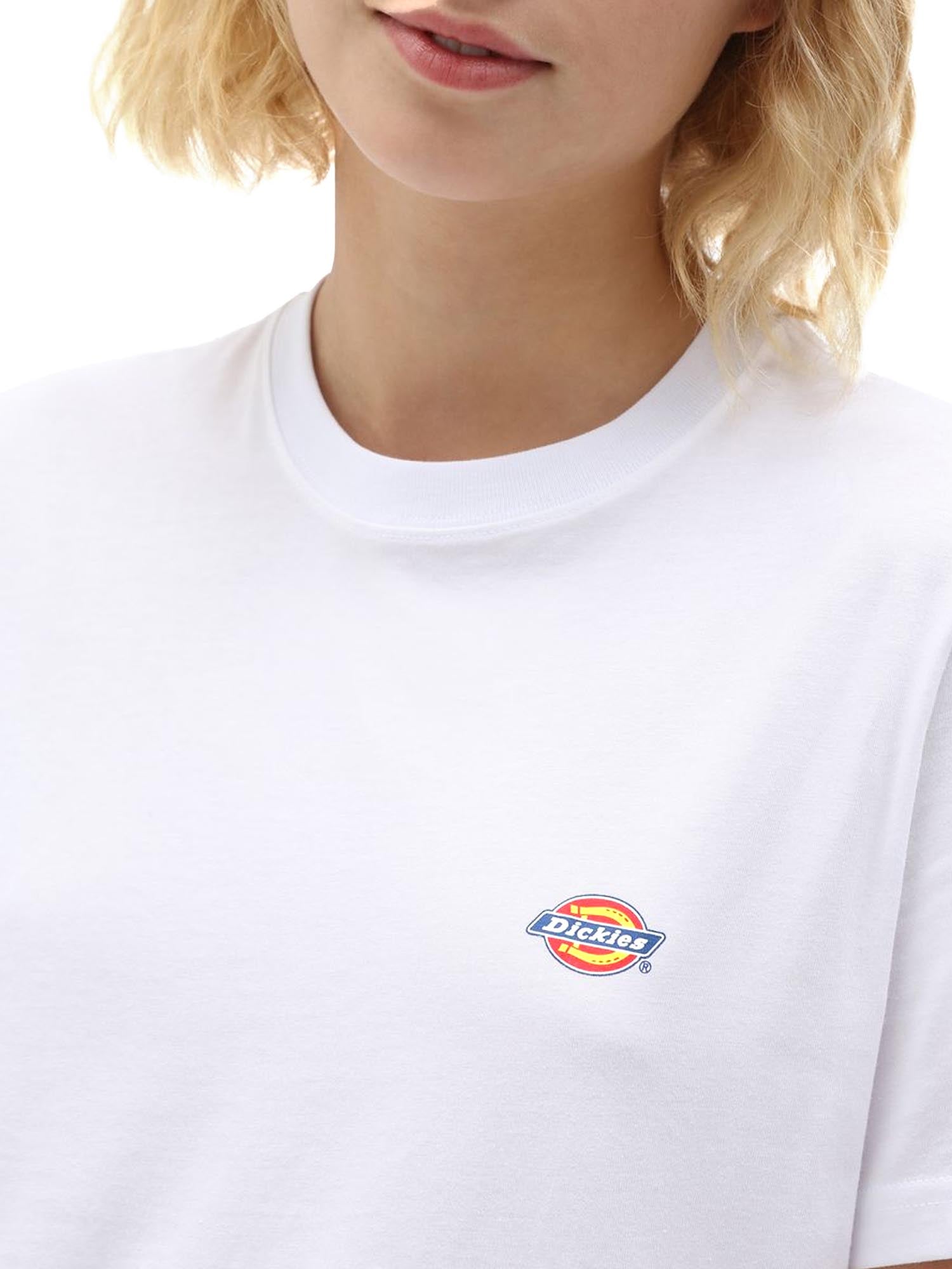 Dickies T-Shirt Mapleton Short Sleeve Bianco