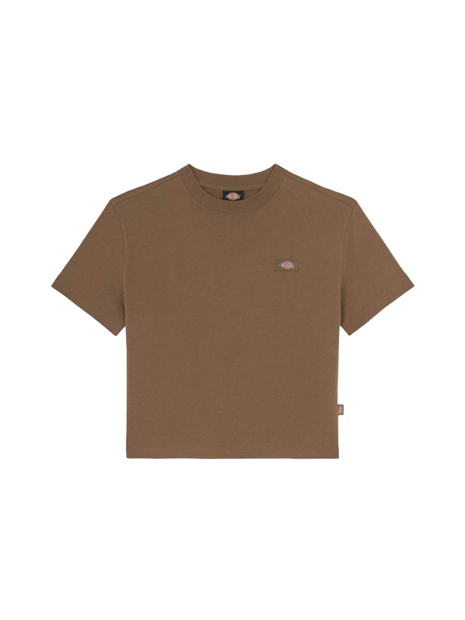 Dickies T-Shirt Oakport A Maniche Corte Marrone