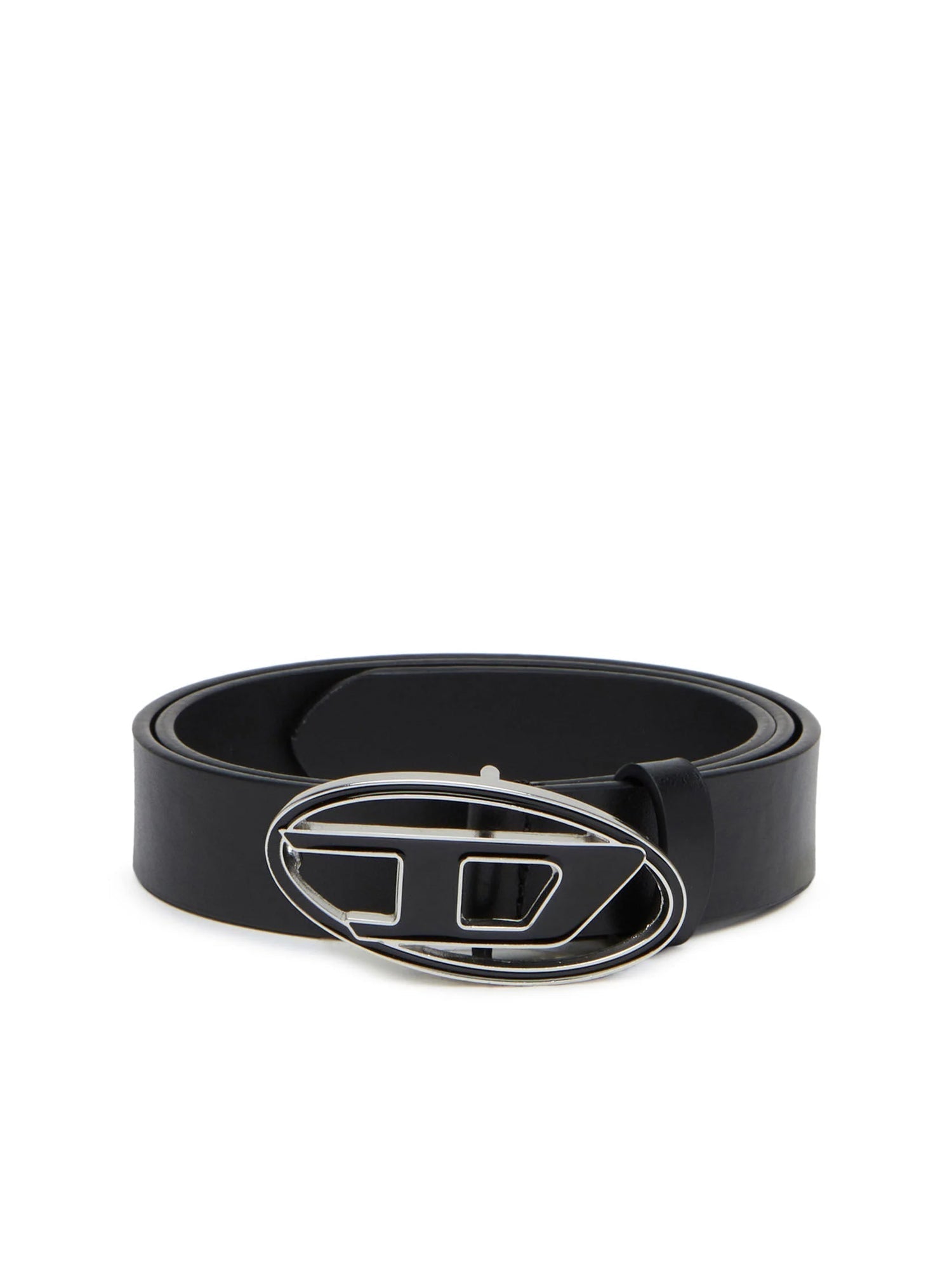 Diesel Cintura Oval D Logo B-1Dr 25 Nero