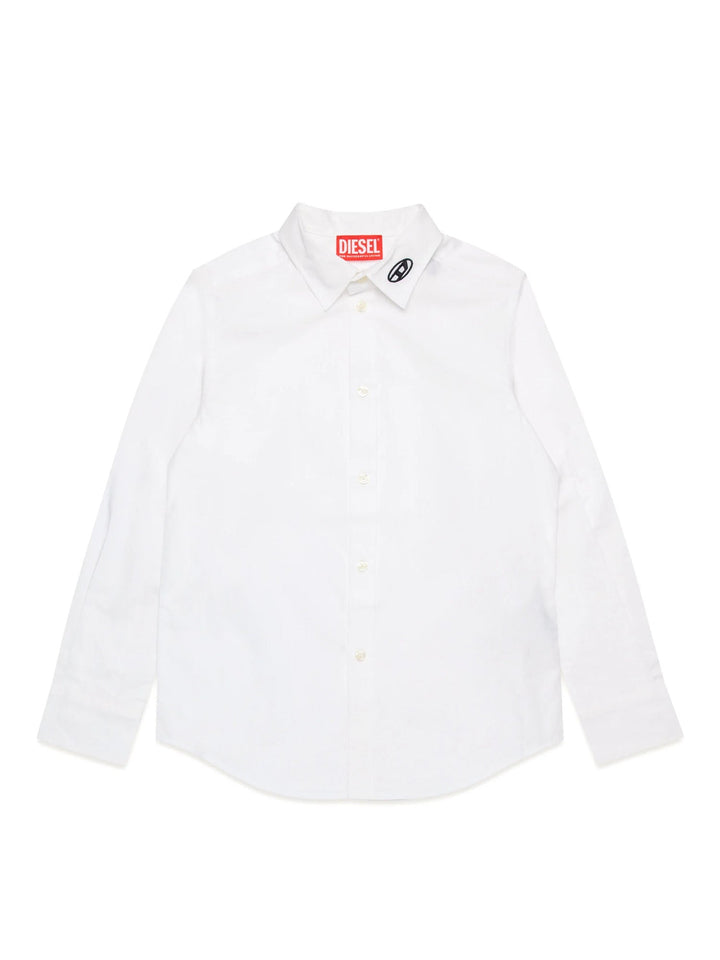 Diesel Cpingo Camicia Bambino Bianco