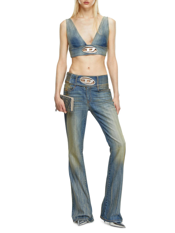 Diesel De Elly S Top Denim Blu