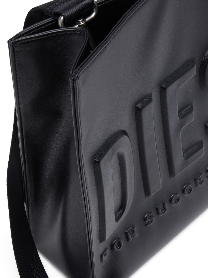 Diesel Dsl 3D Tote Ew X Shopping Bag Nero