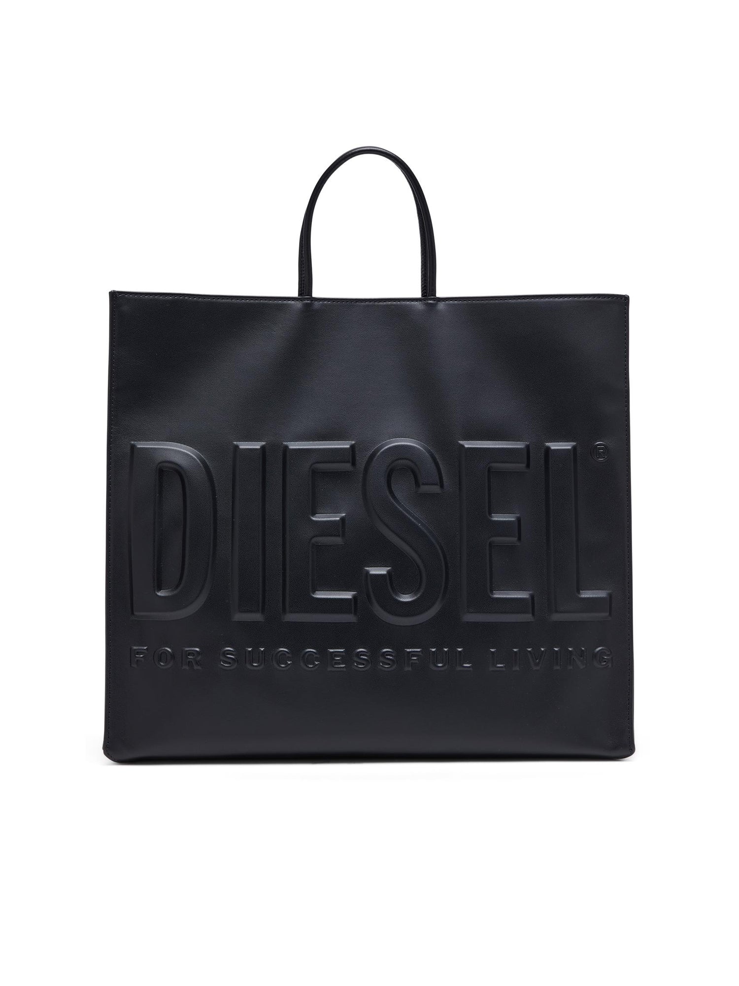 Diesel Dsl 3D Tote Ew X Shopping Bag Nero