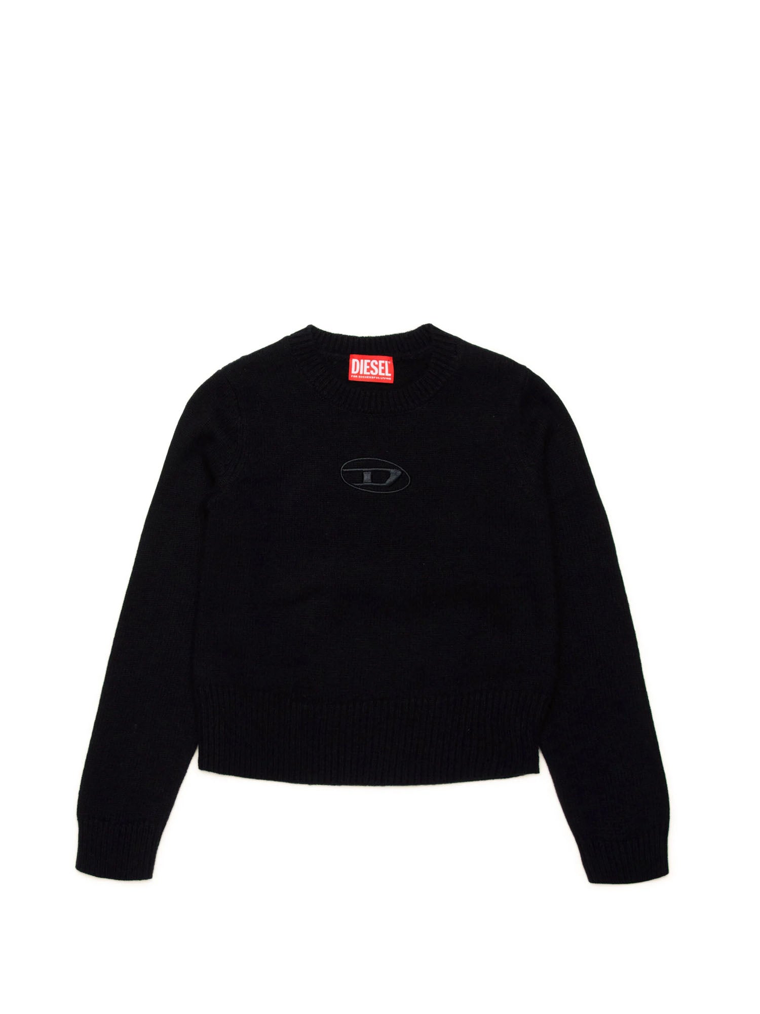 Diesel Kgandie Maglia Bambino Nero