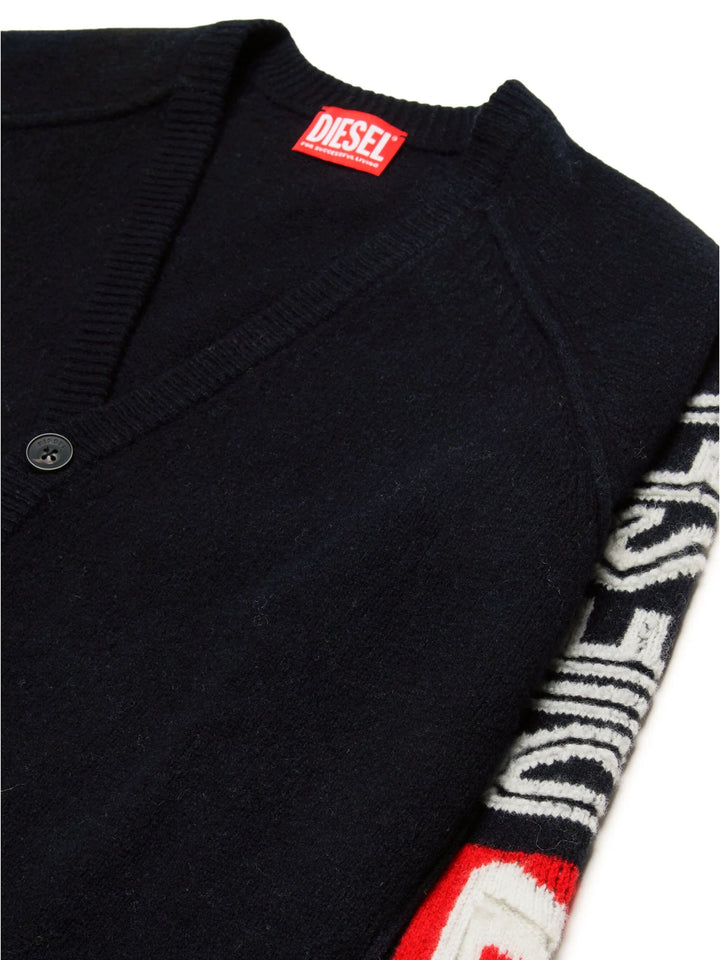 Diesel Kmsarri Maglia Bambino Nero