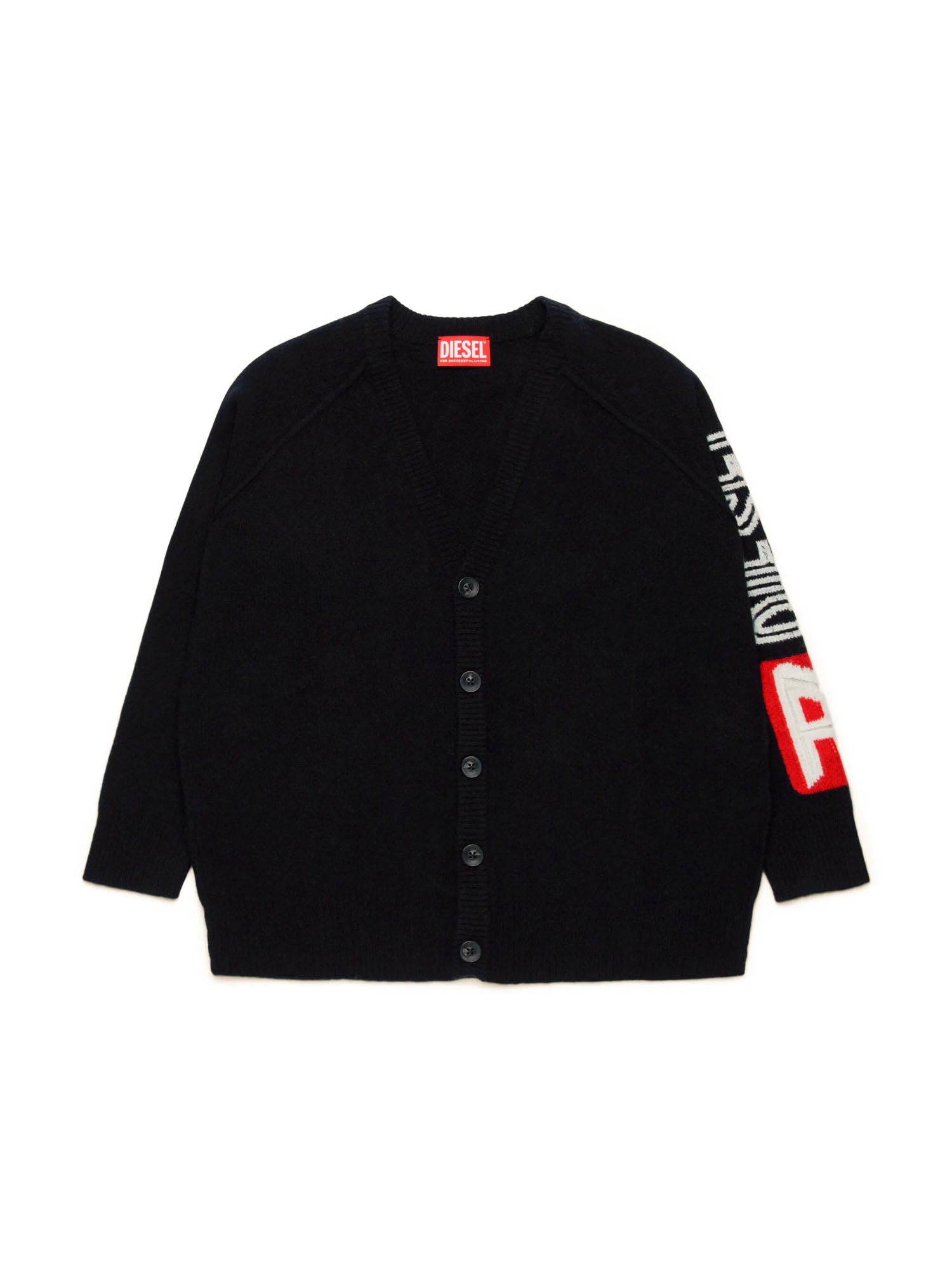 Diesel Kmsarri Maglia Bambino Nero