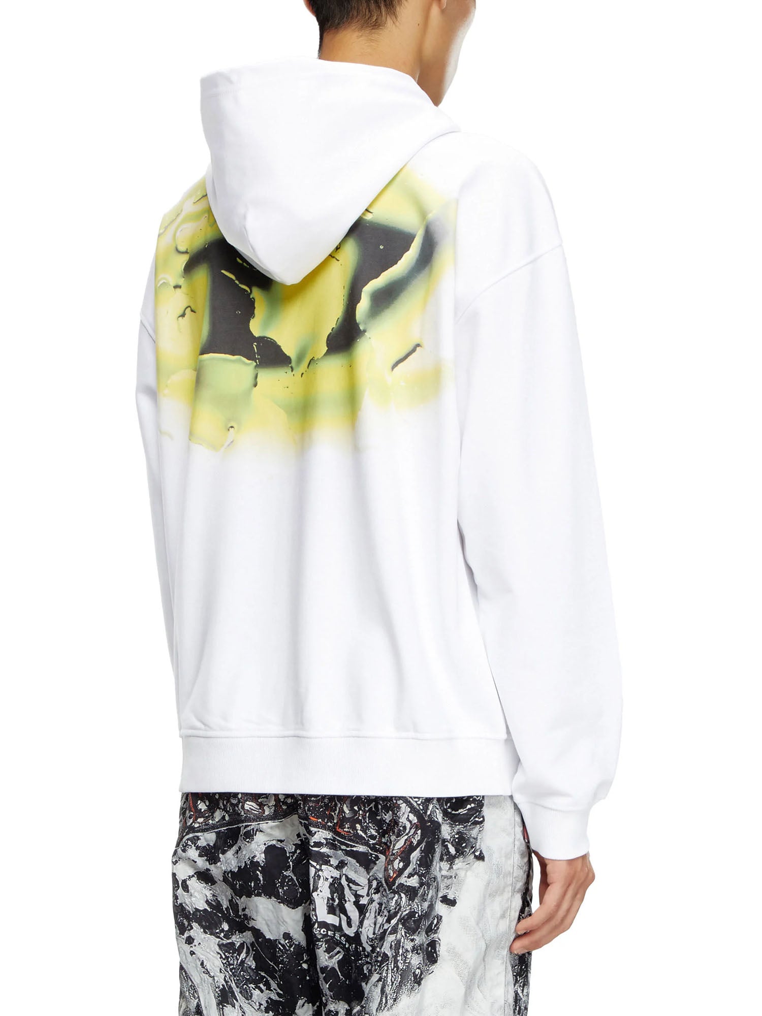 Diesel S Boxt Hood K3 Felpa Bianco