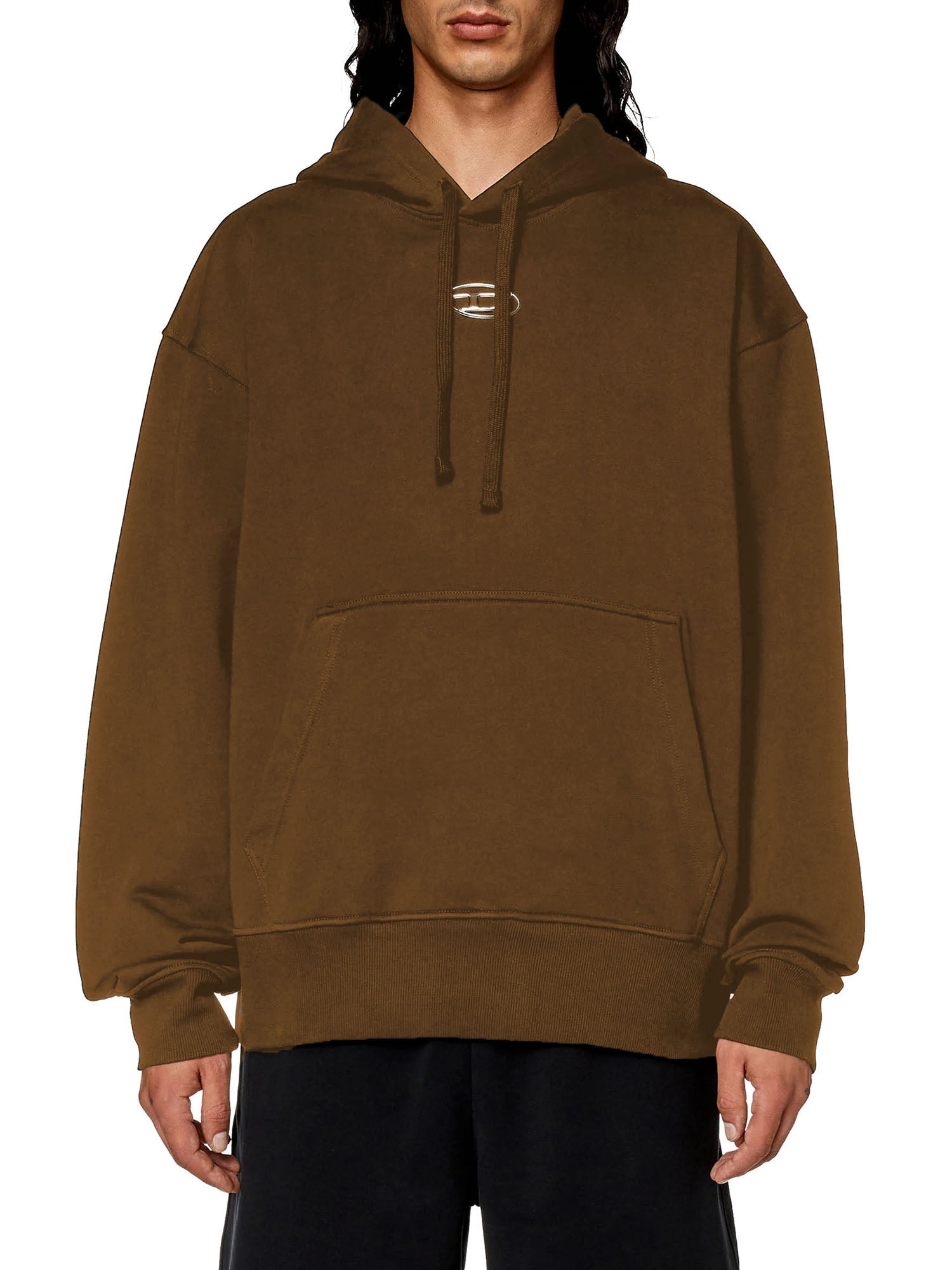 Diesel S Macs Hood Od Felpa Beige