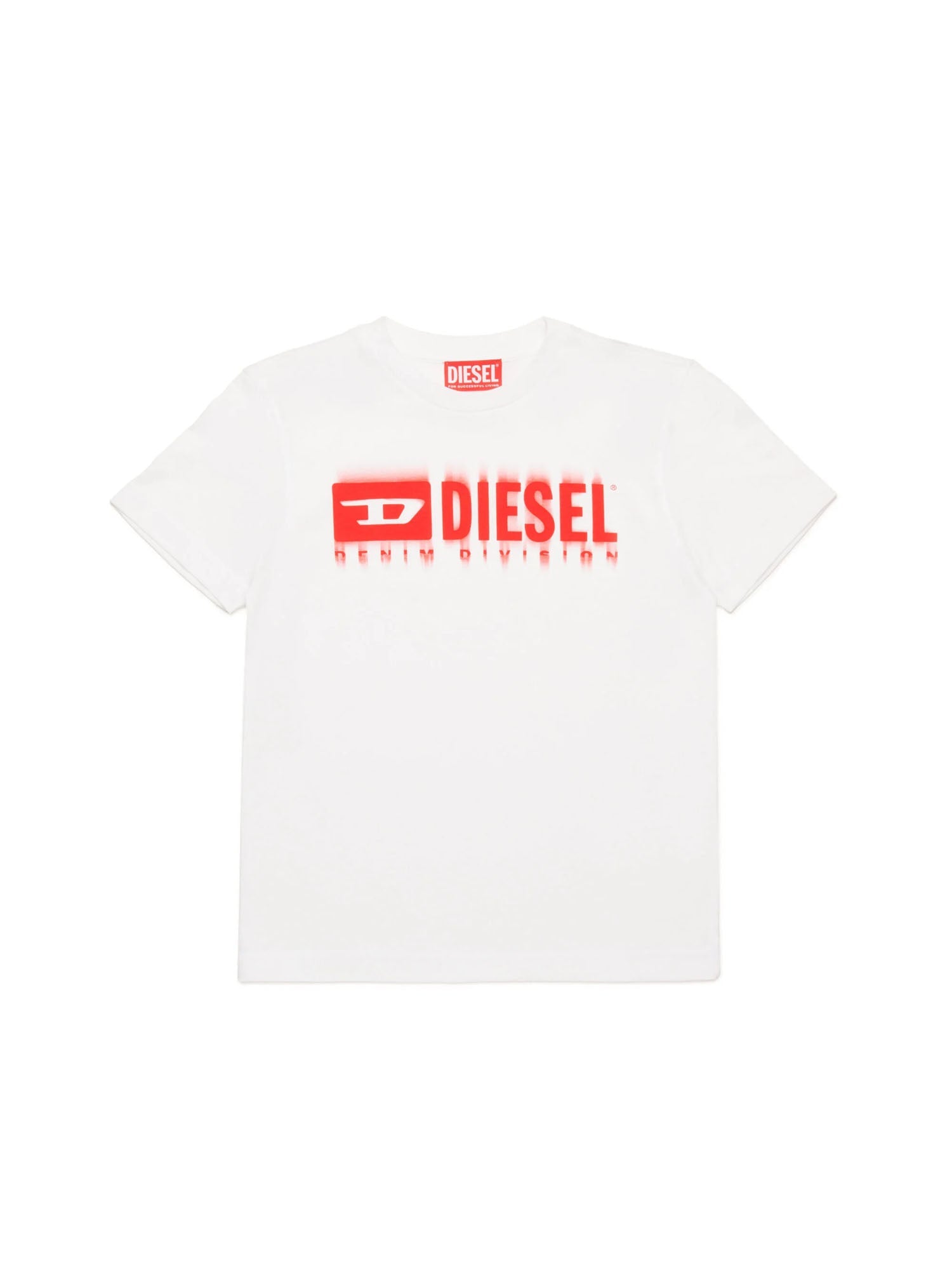 Diesel T Diegor L6 Maglietta Bambino Bianco