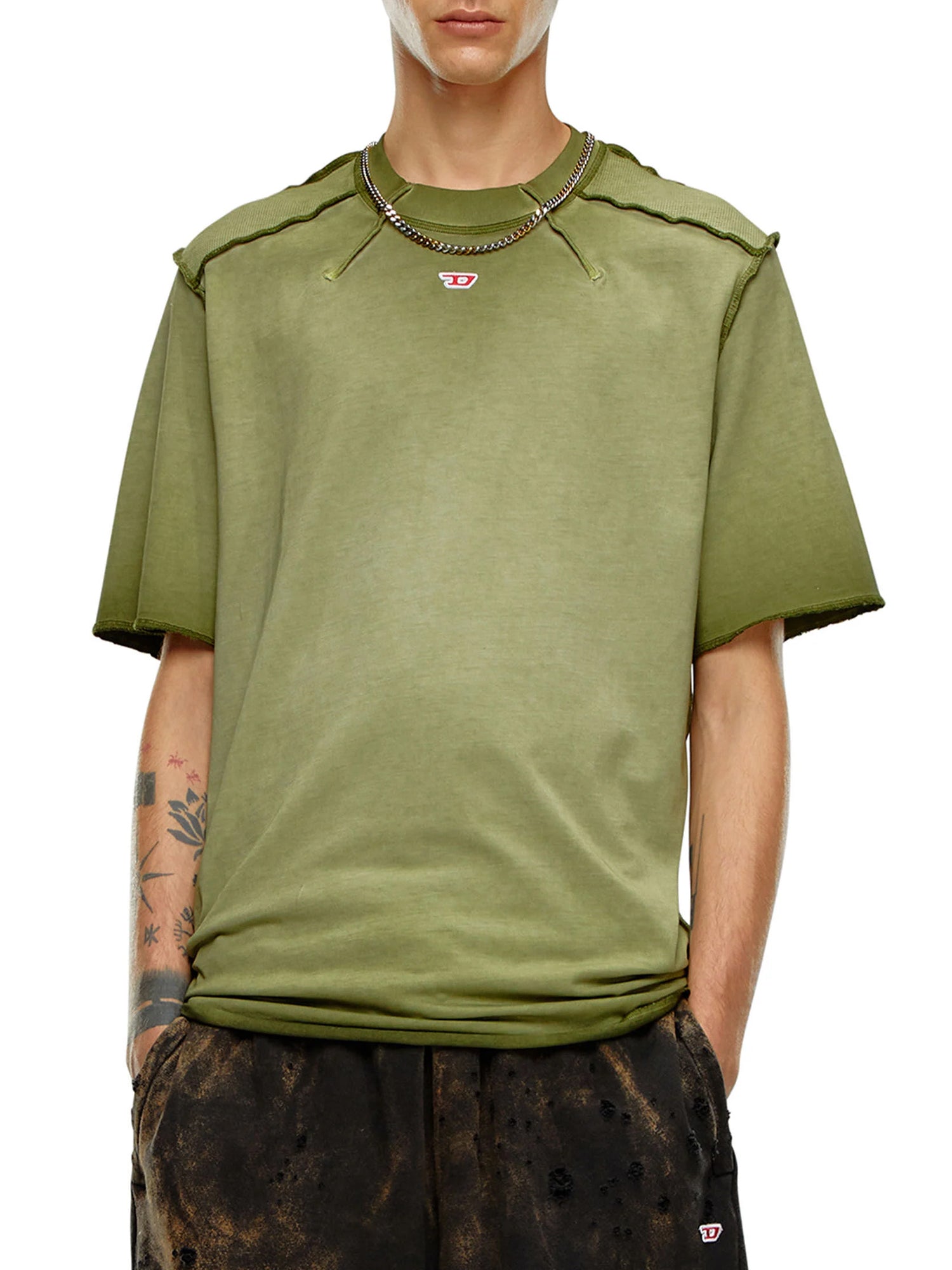 T-SHIRT Verde Diesel