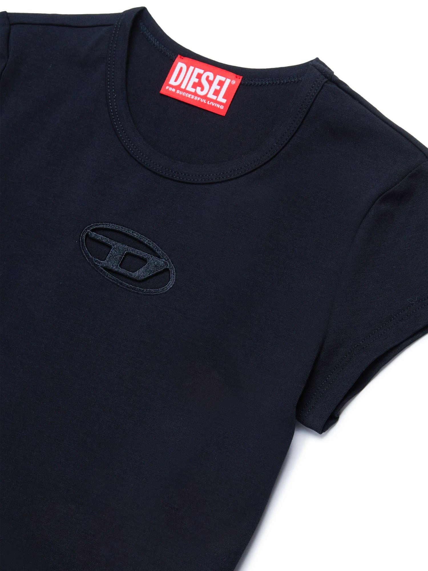 Diesel Tangie Maglietta Kids Nero