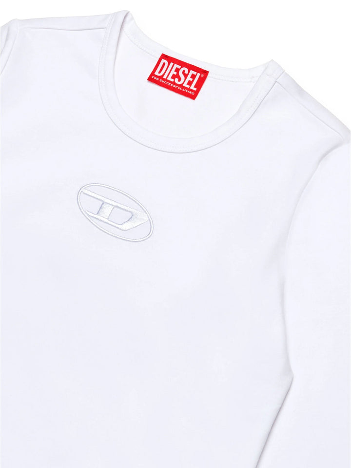 Diesel Tival Maglietta Bambino Bianco