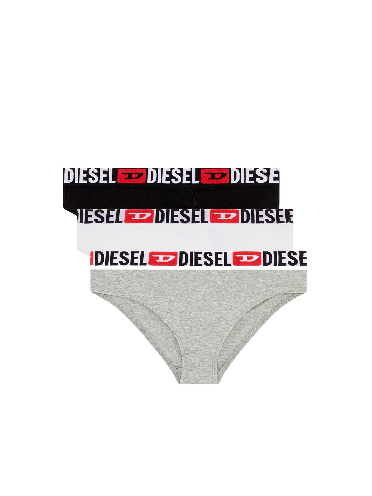 Diesel Ufpn Blanca R Threepack Panties Grigio