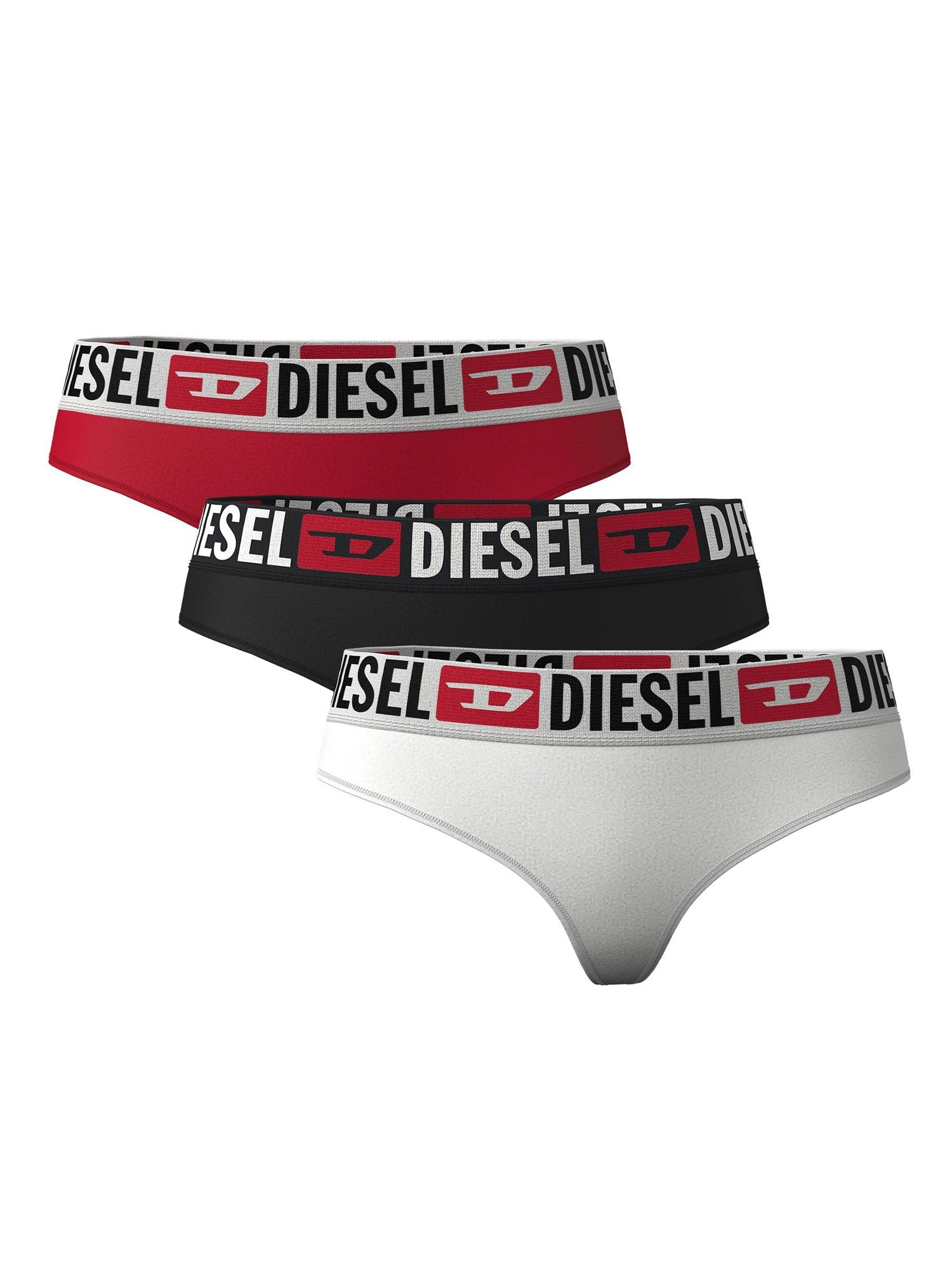 Diesel Ufst Stars Threepack Perizoma Multicolore