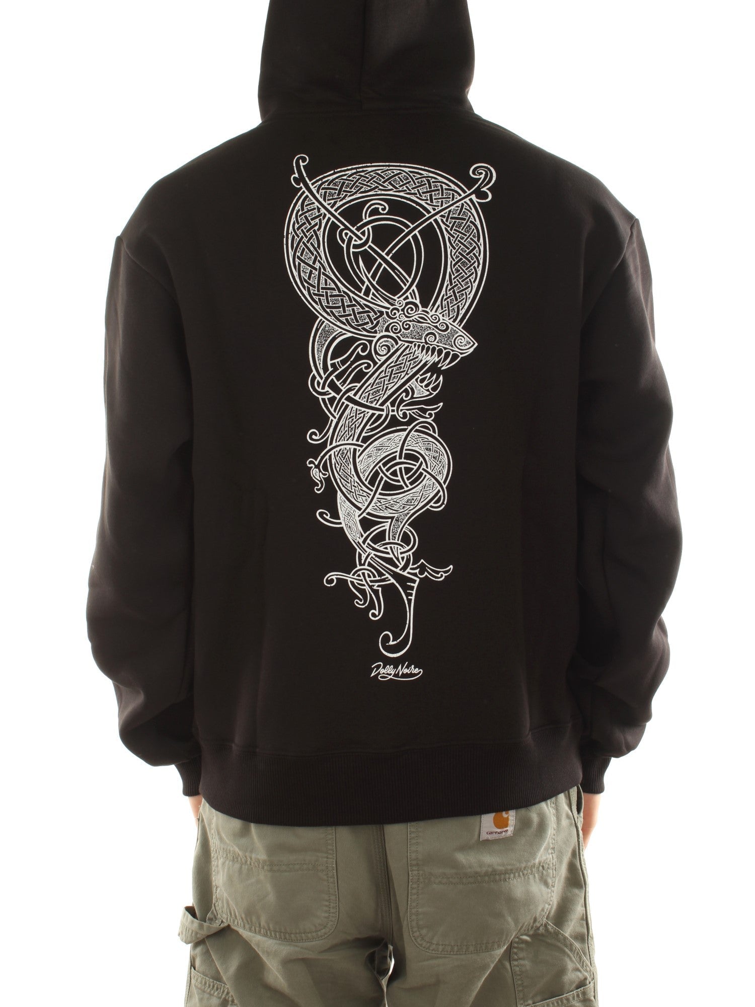 Dolly Noire Dragon Knot Hoodie Nero