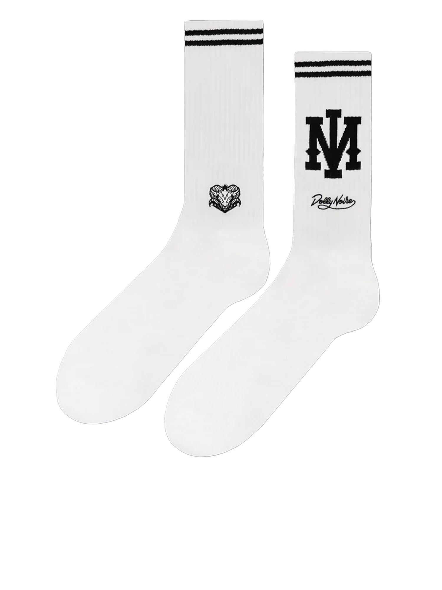 Dolly Noire GOAT MI Socks Bianco