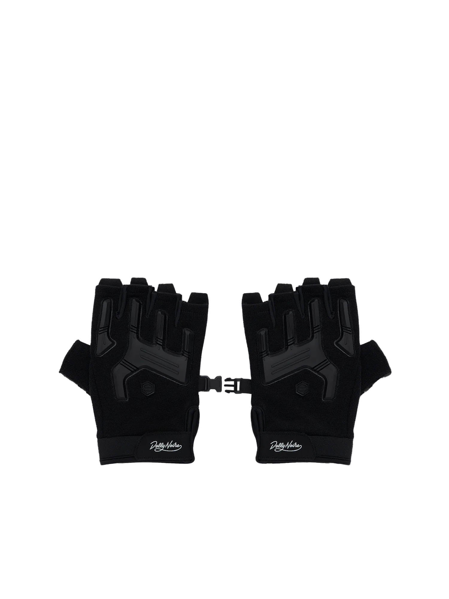 Dolly Noire Half Gloves Black Nero