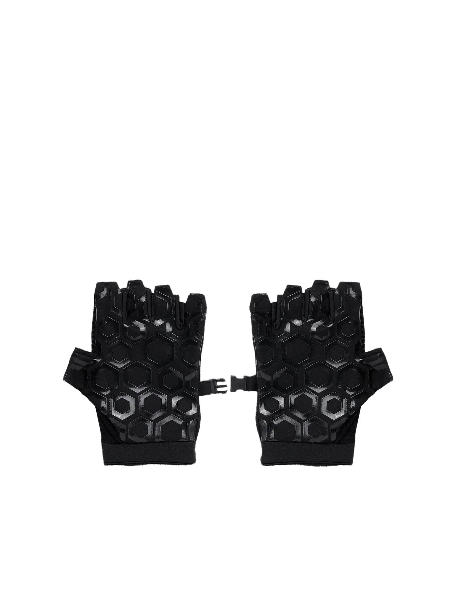 Dolly Noire Half Gloves Black Nero