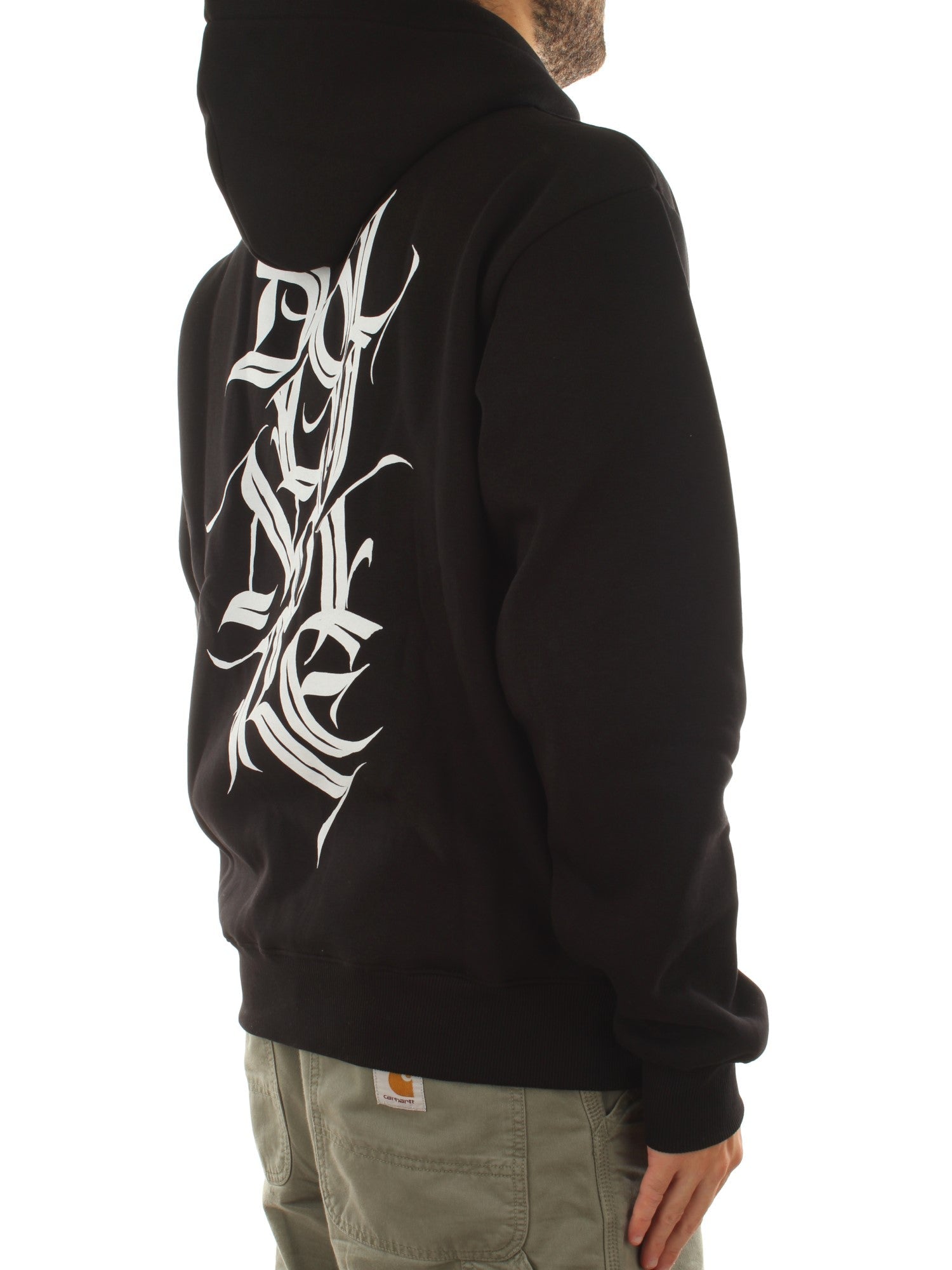 Dolly Noire Hand Scripted Hoodie Nero