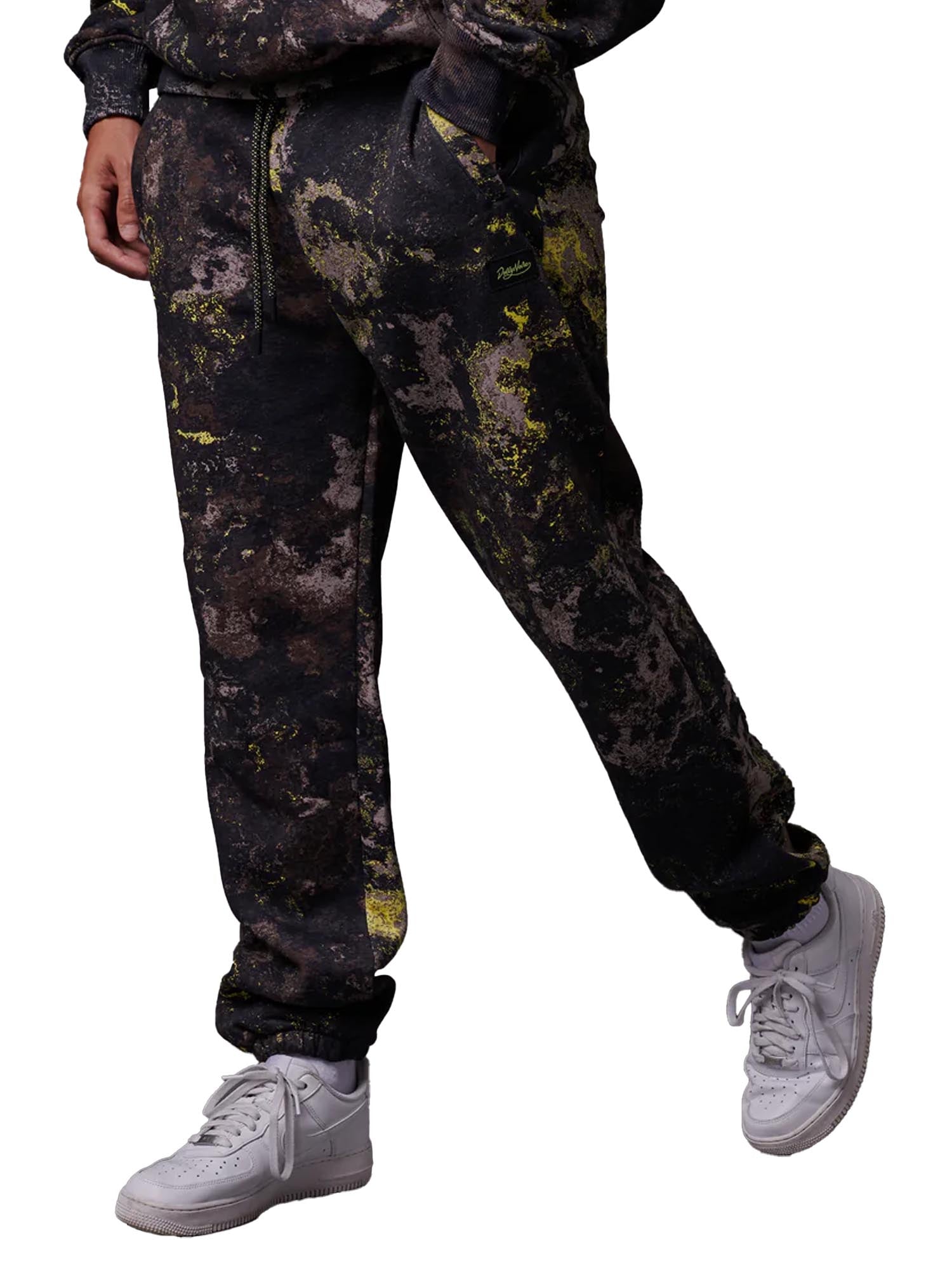 Dolly Noire Leshen Dark Chemical Sweatpants Nero