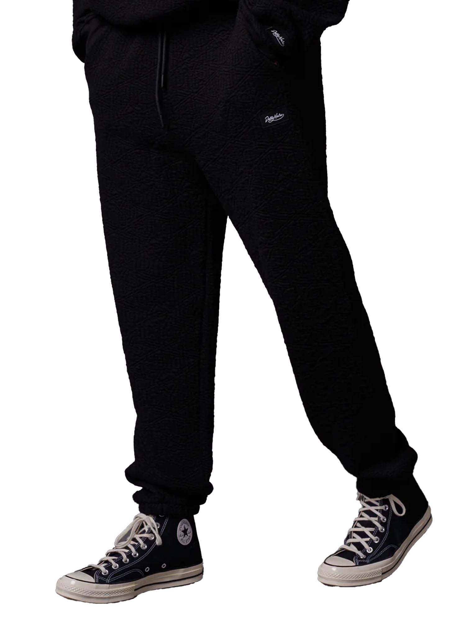 Dolly Noire Monogram Interlock Sweatpants Nero