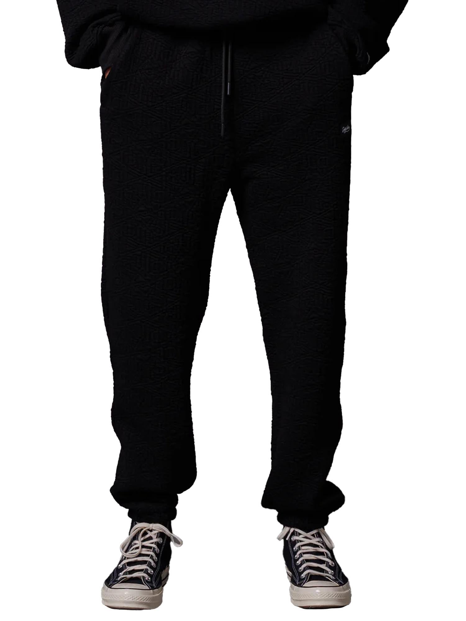 Dolly Noire Monogram Interlock Sweatpants Nero