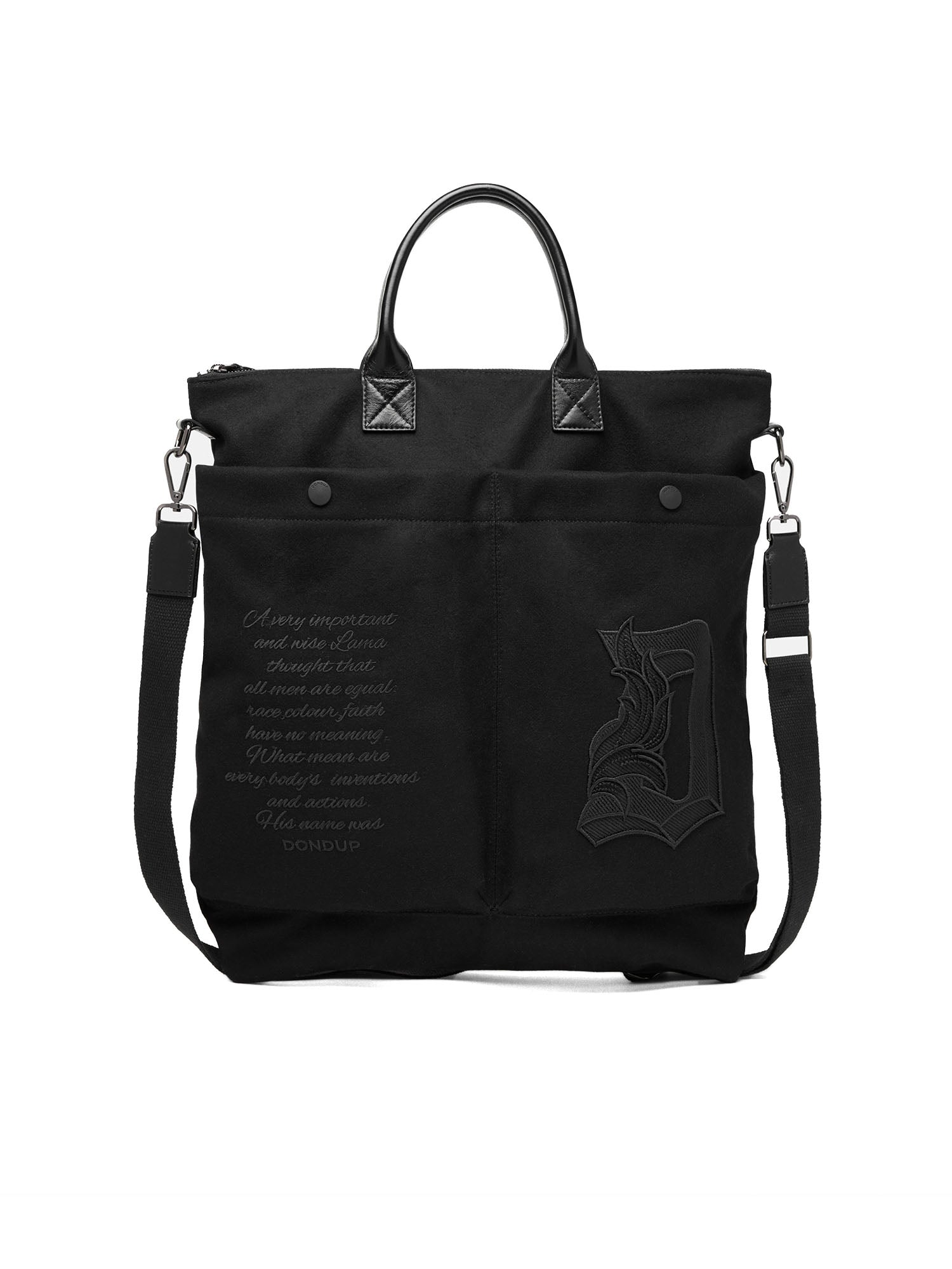 Dondup Borsa Aviatore Nero