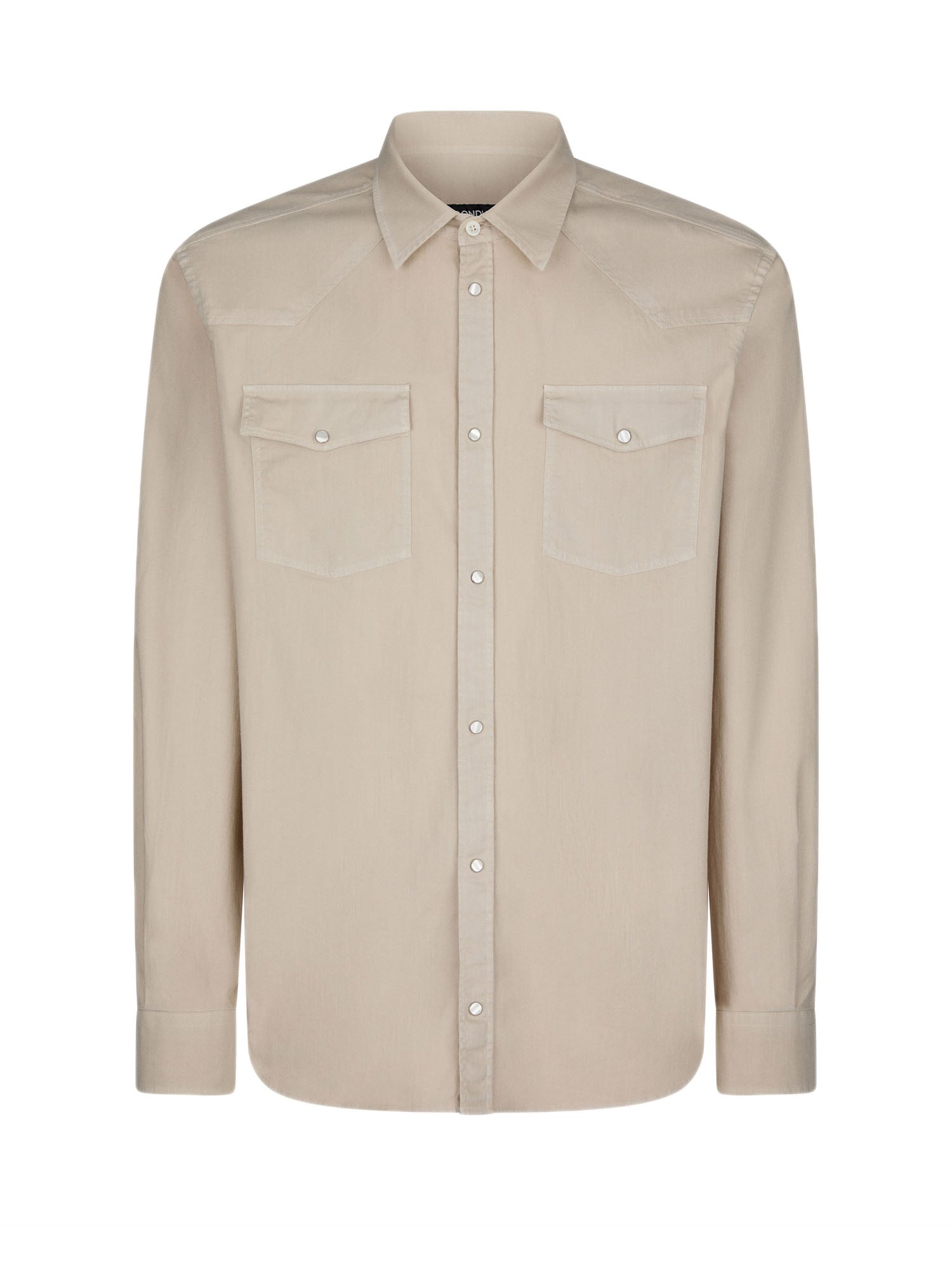 Dondup Camicia Uomo Beige