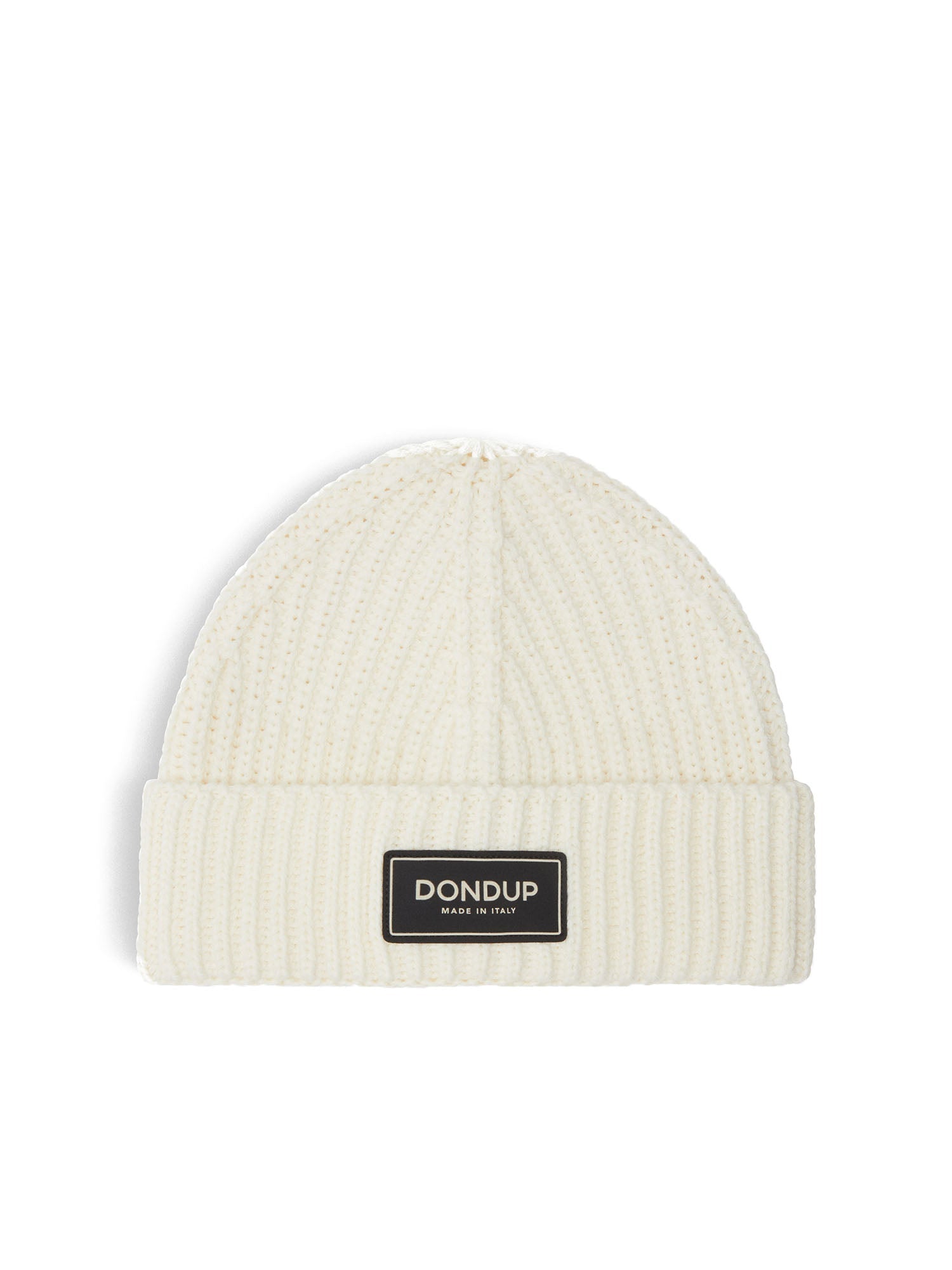 Dondup Fisherman Wool hat Bianco