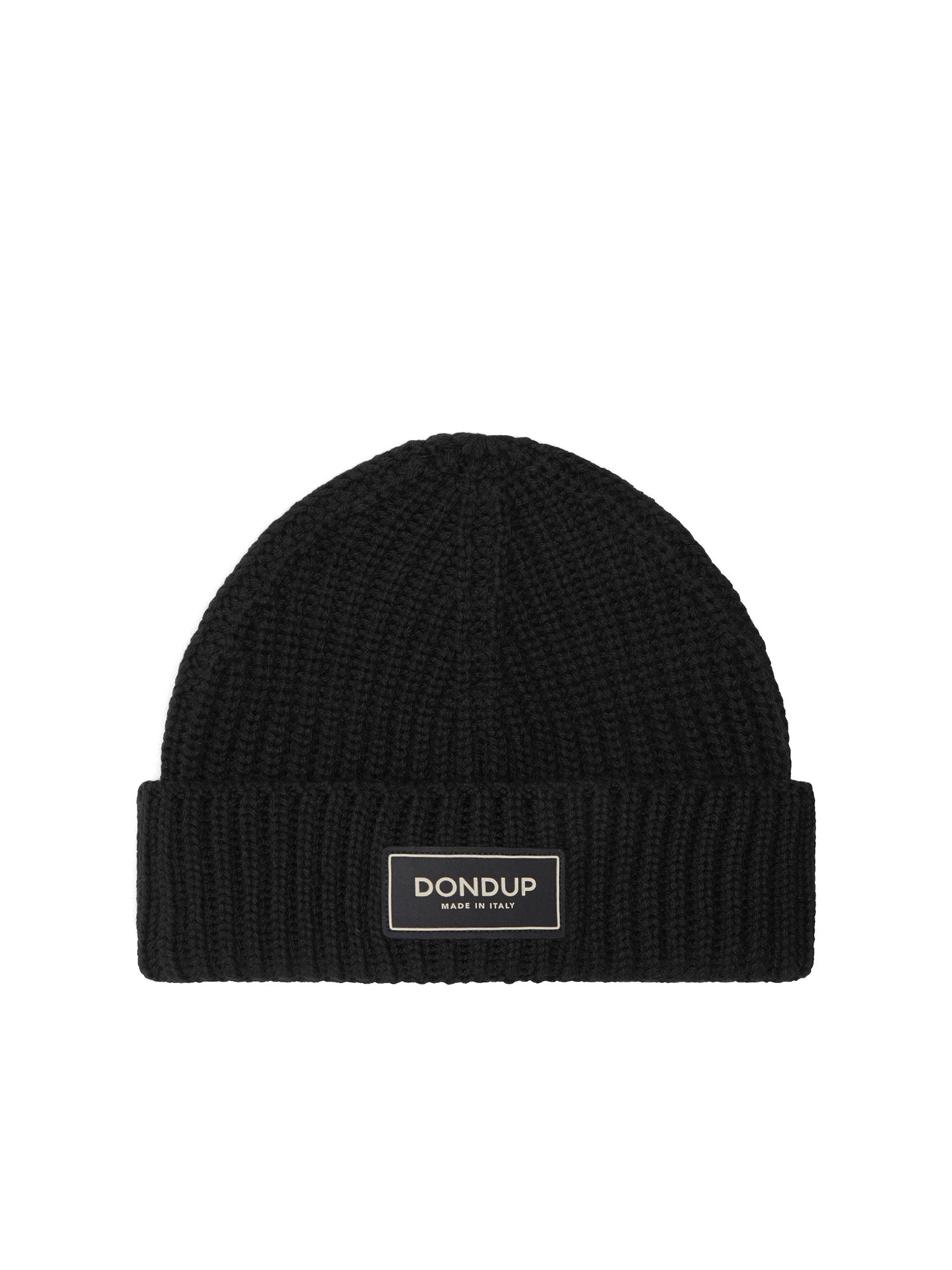 Dondup Fisherman Wool hat Nero