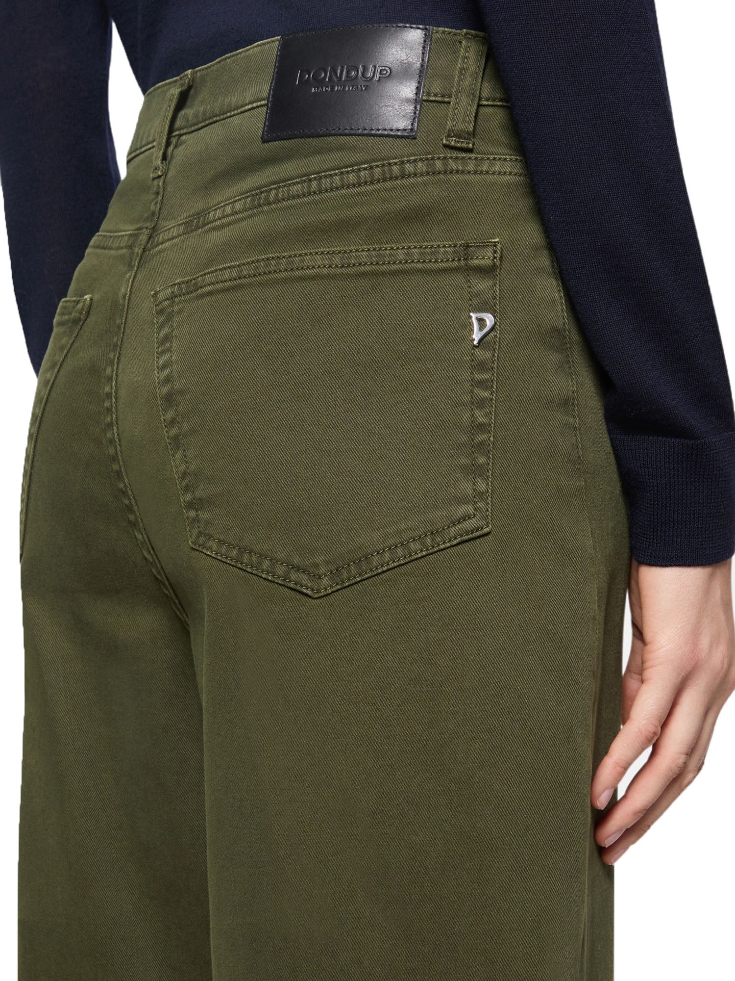 Dondup Pantalone Bessie Verde