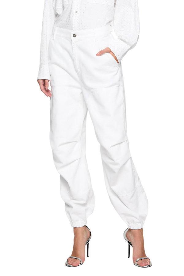 PANTALONI Bianco Dondup