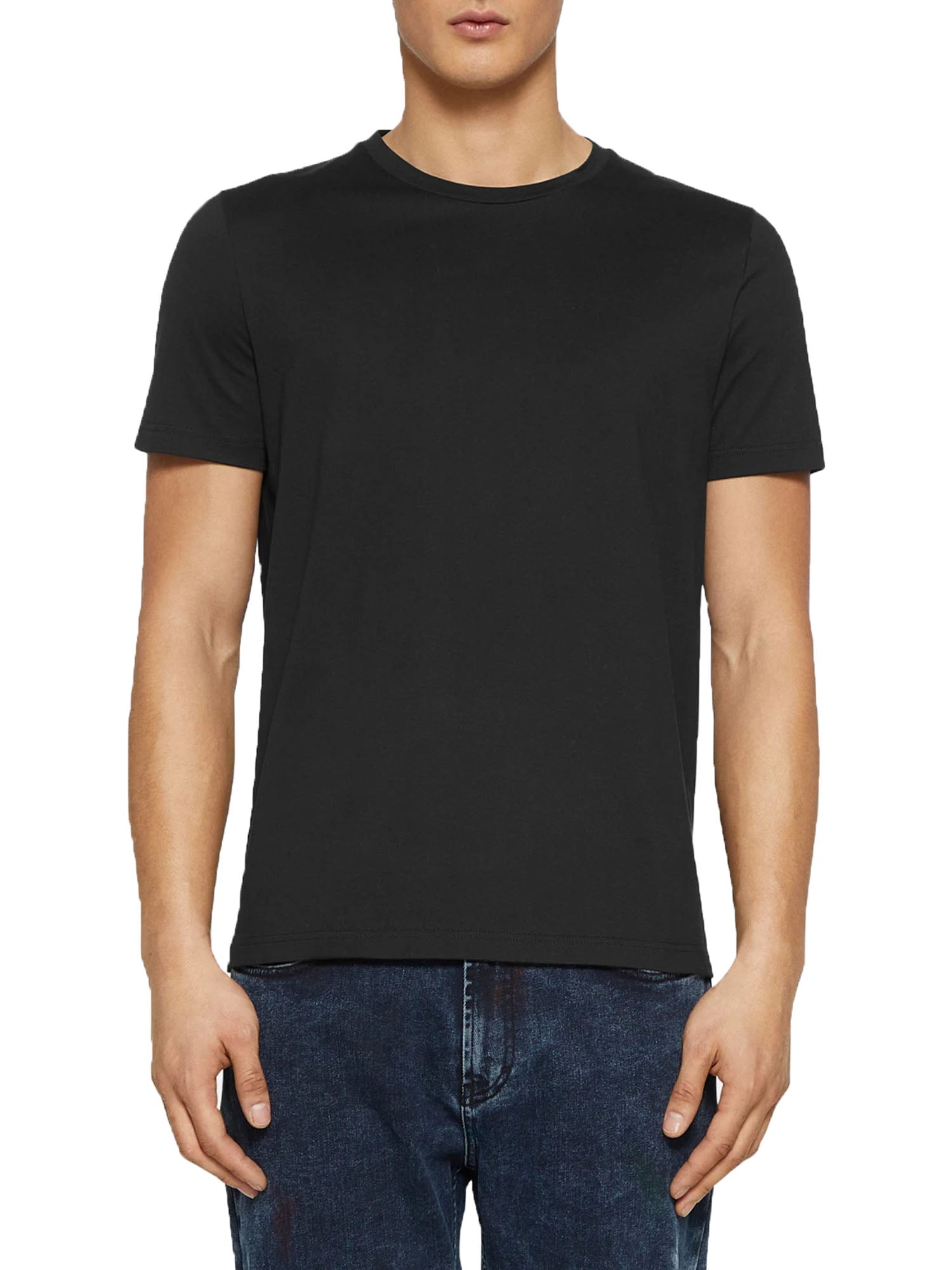 Dondup T-shirt Girocollo Nero