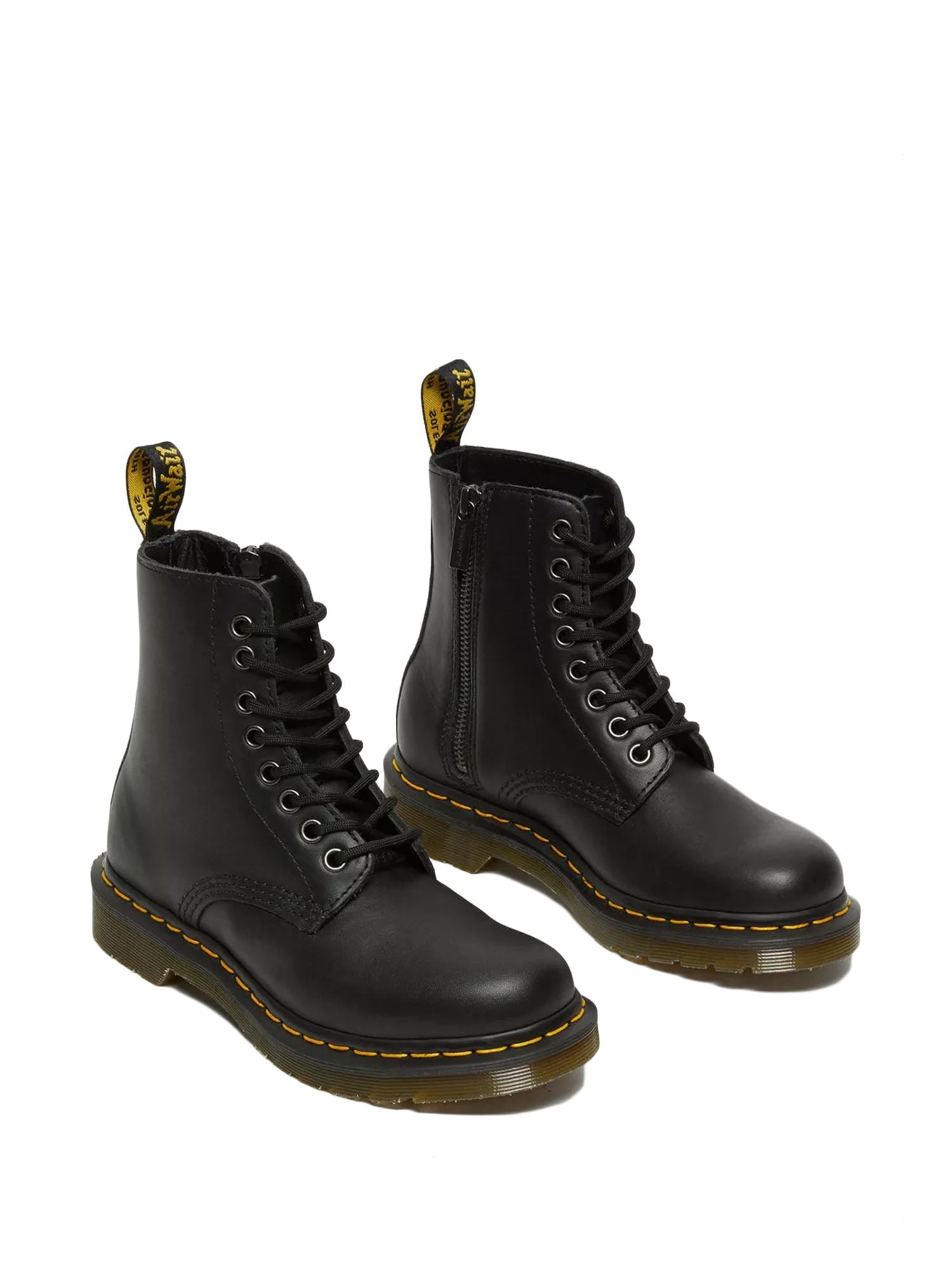 Dr. Martens 1460 Pascal Frnt Zip Nappa Nero