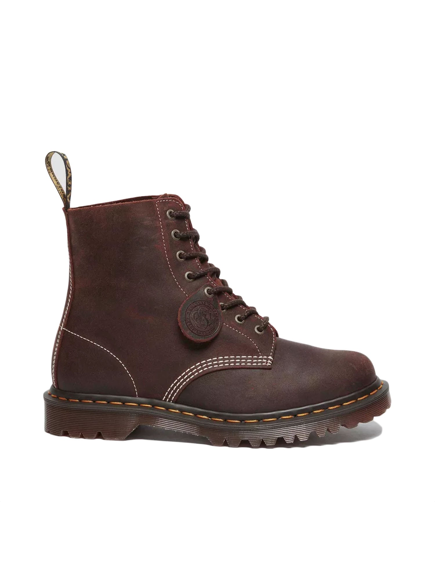 Dr. Martens 1460 Pascal Rustic Wax Commander Marrone