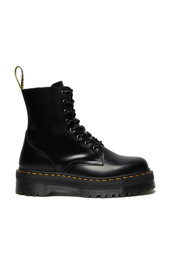 Dr. Martens Stivali platform Jadon in pelle Smooth Nero