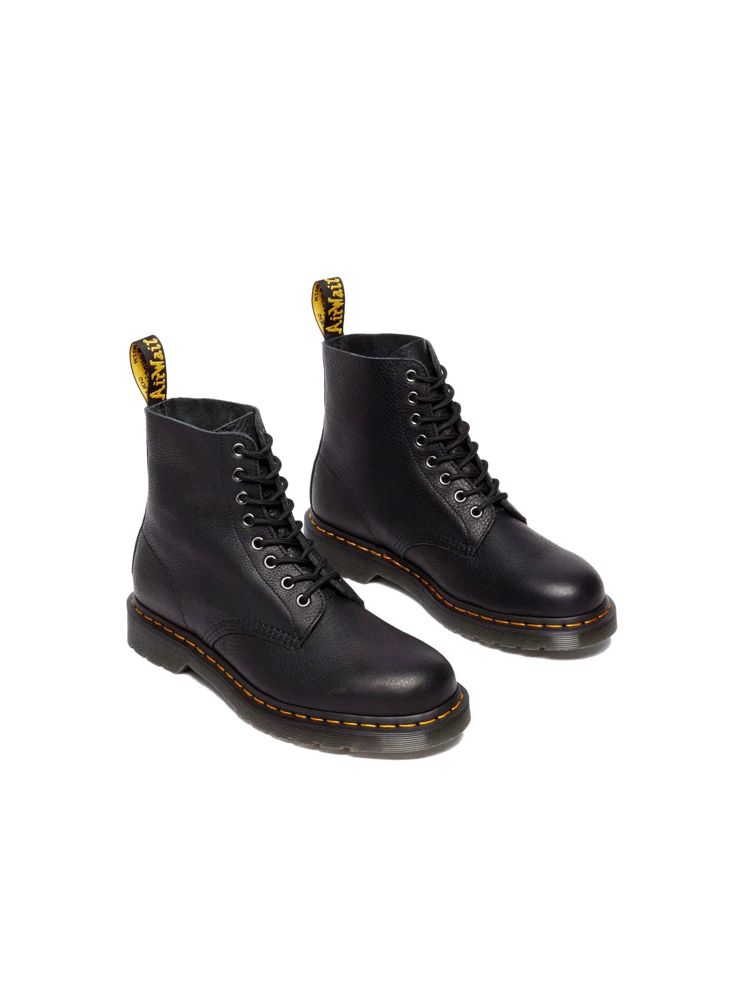 Dr. Martens Stivali stringati 1460 Pascal in pelle Ambassador Nero