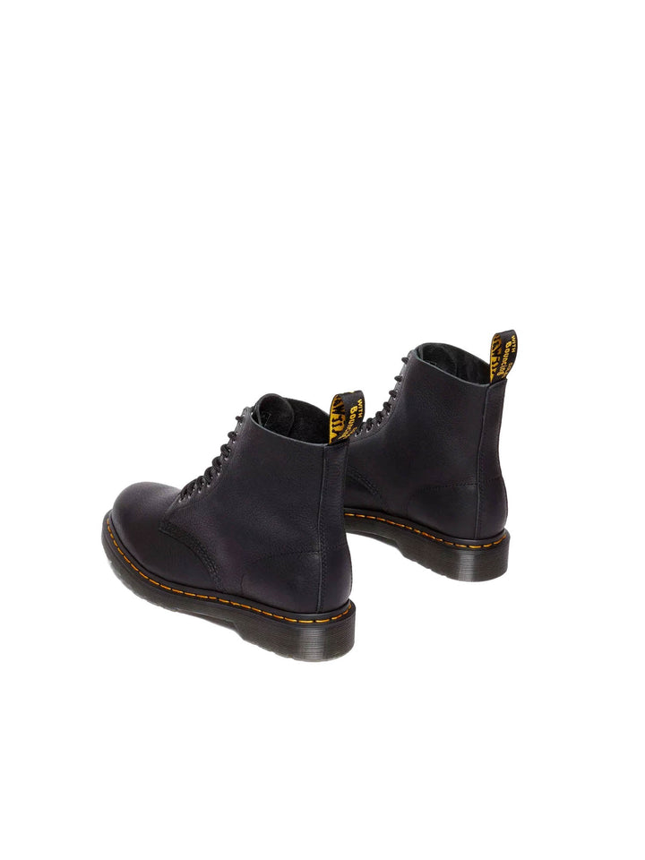 Dr. Martens Stivali stringati 1460 Pascal in pelle Ambassador Nero