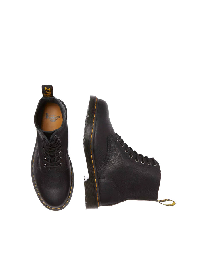 Dr. Martens Stivali stringati 1460 Pascal in pelle Ambassador Nero