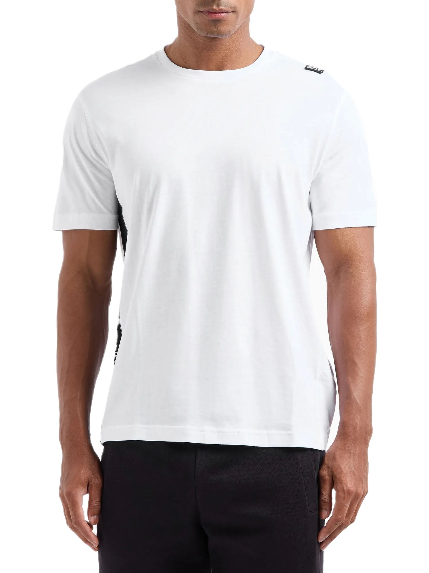 Ea7 T-shirt Logo Series Bianco