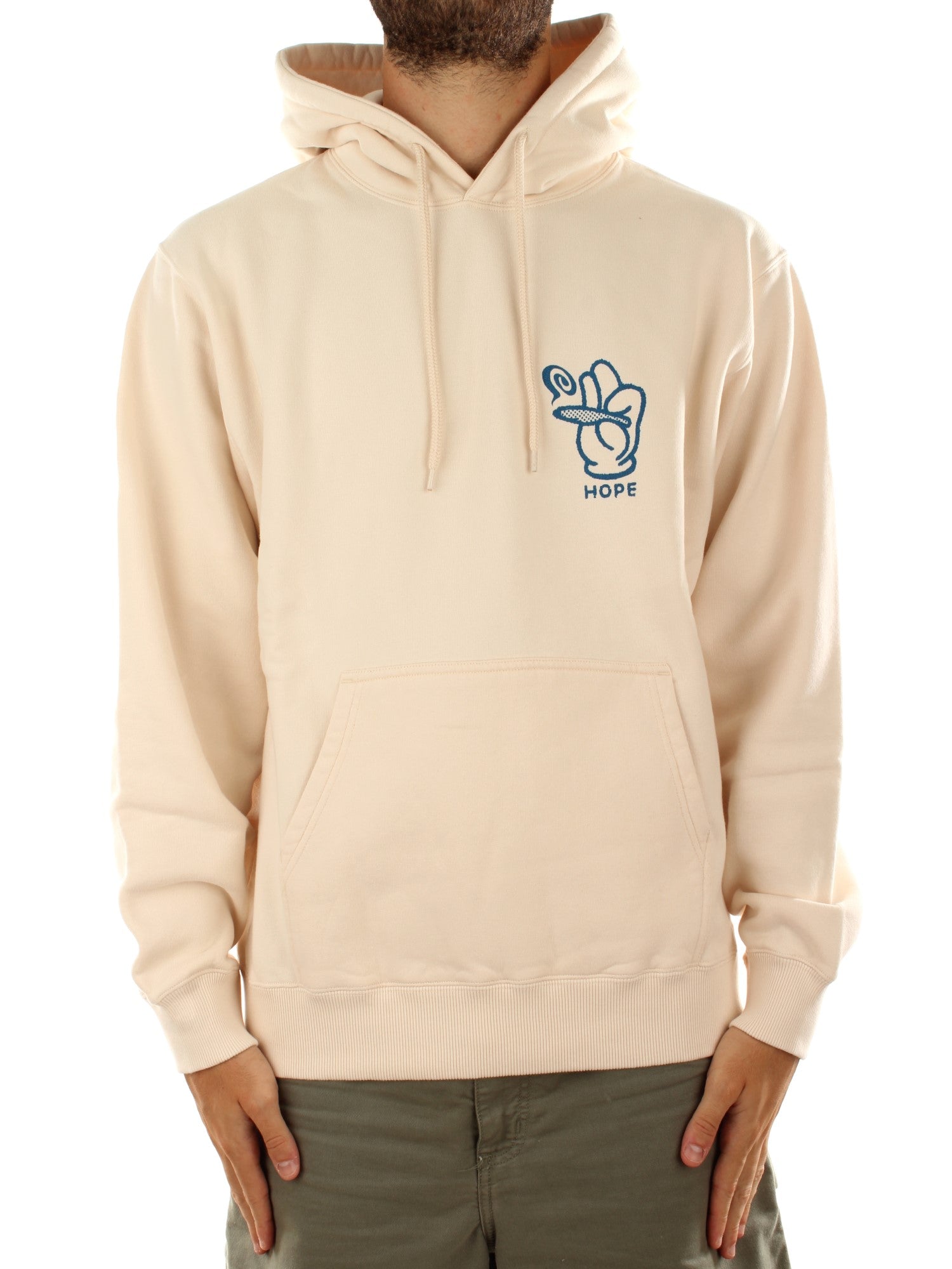 Edwin Hope Provider  Sweat Hoodie Bianco