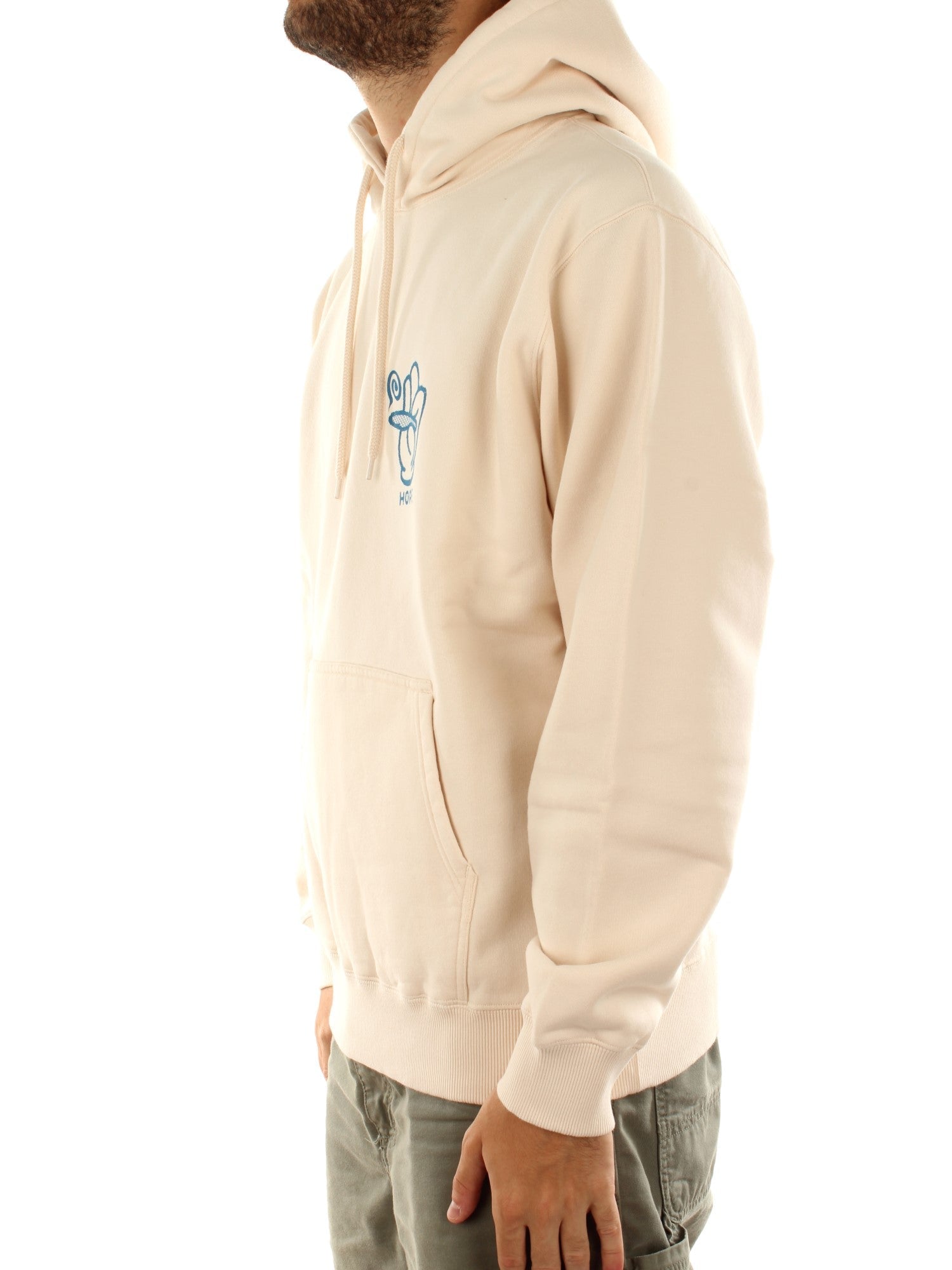 Edwin Hope Provider  Sweat Hoodie Bianco