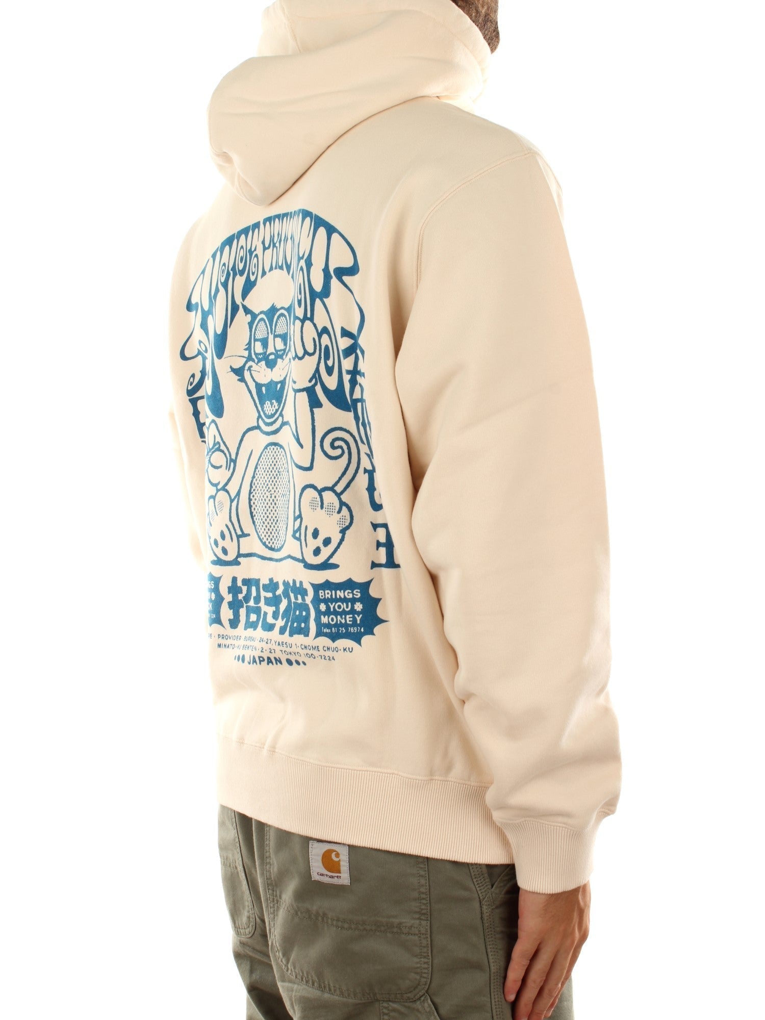 Edwin Hope Provider  Sweat Hoodie Bianco