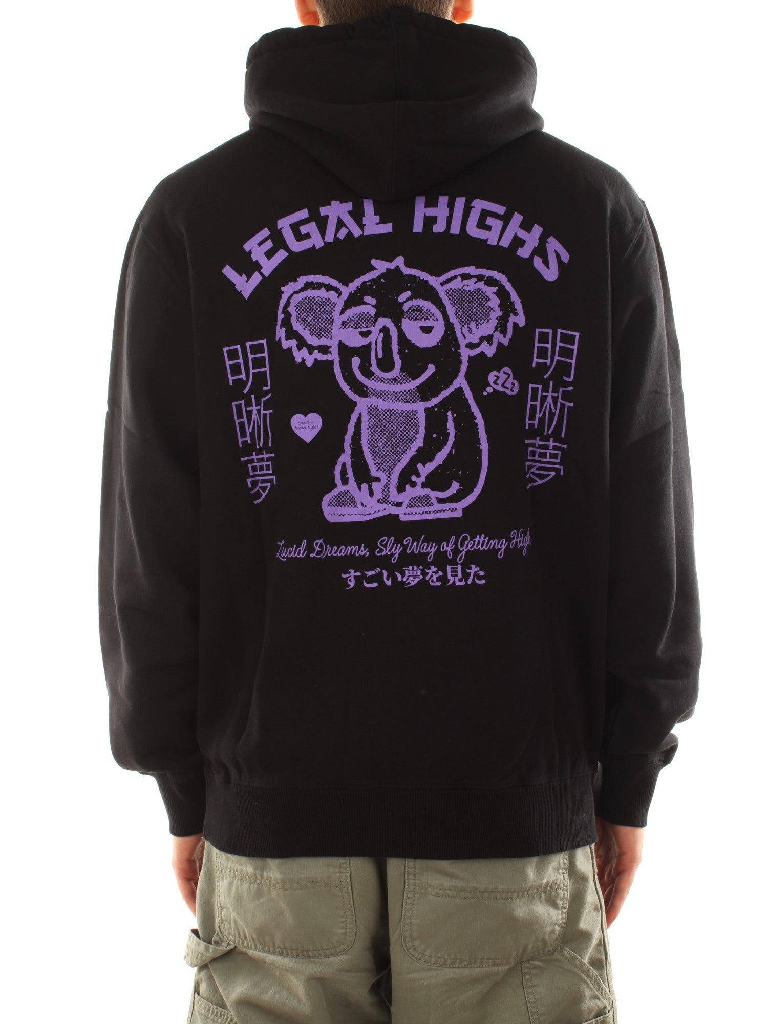 Edwin Legal Highs Sweat Hoodie Nero