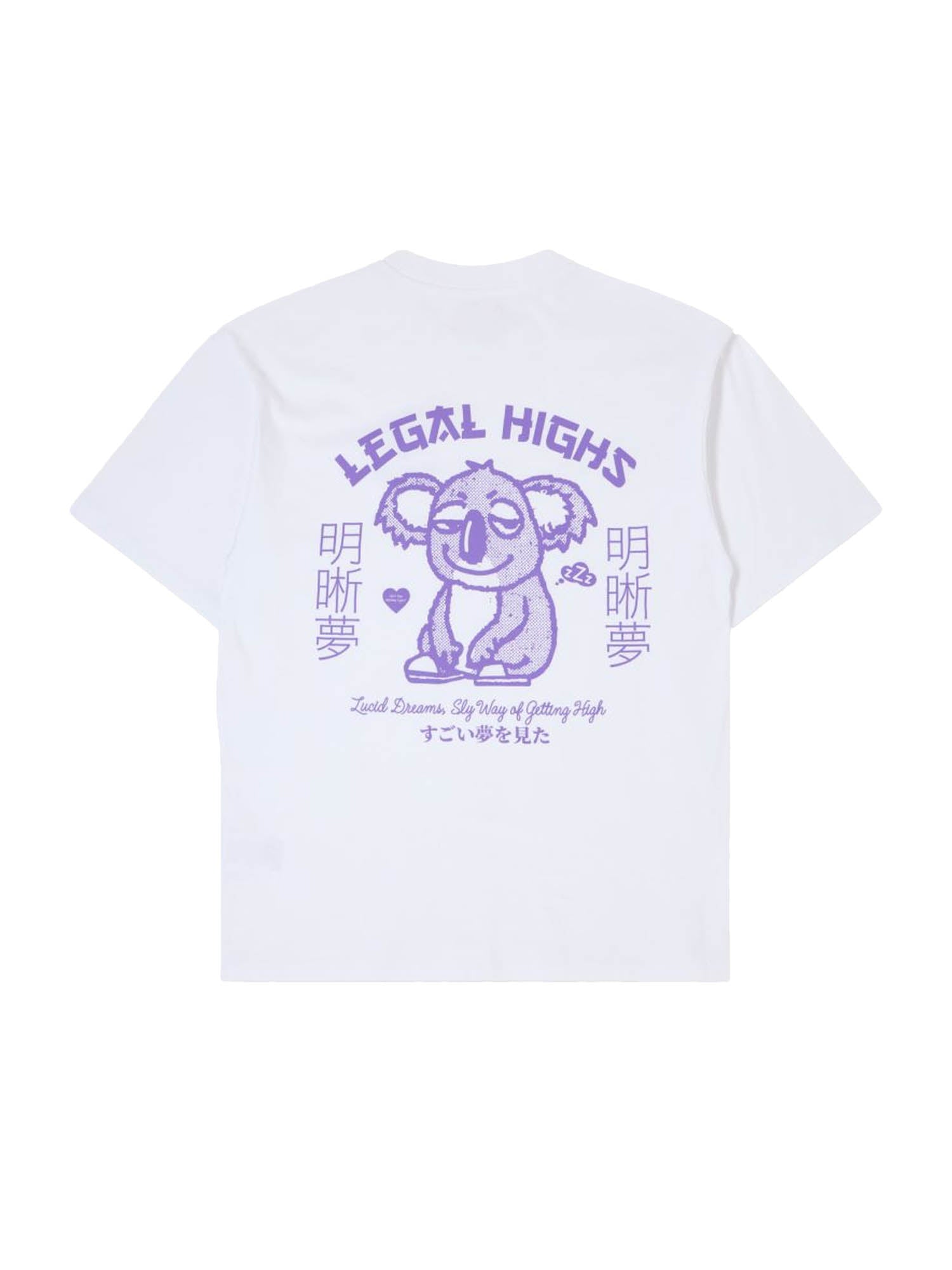 Edwin Legal Highs T-Shirt Bianco