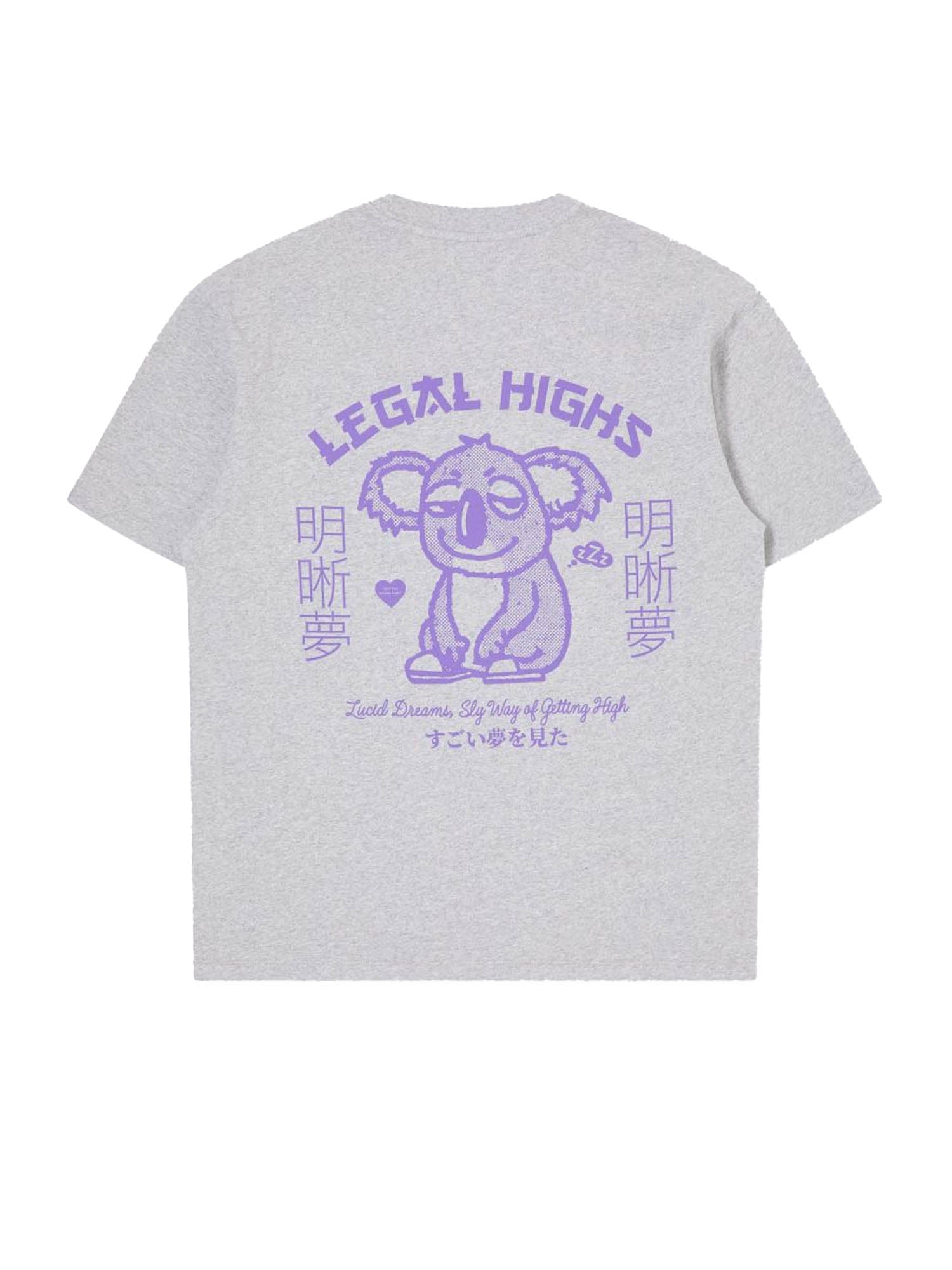 Edwin Legal Highs T-Shirt Grigio