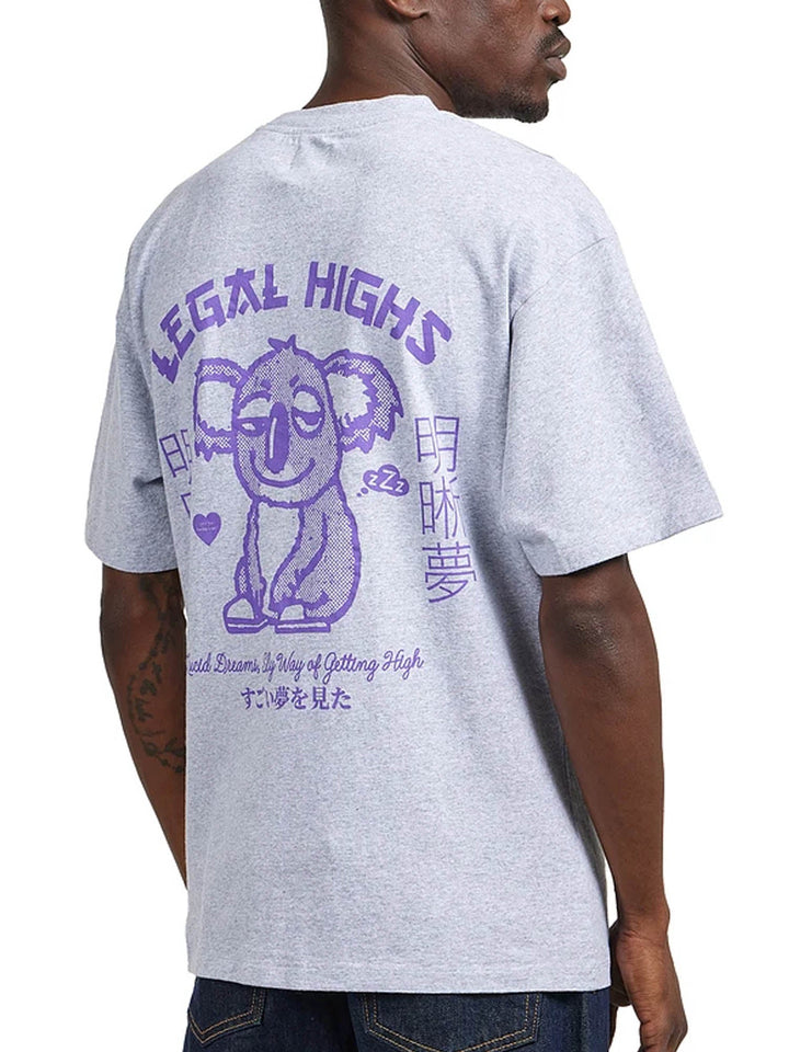 Edwin Legal Highs T-Shirt Grigio